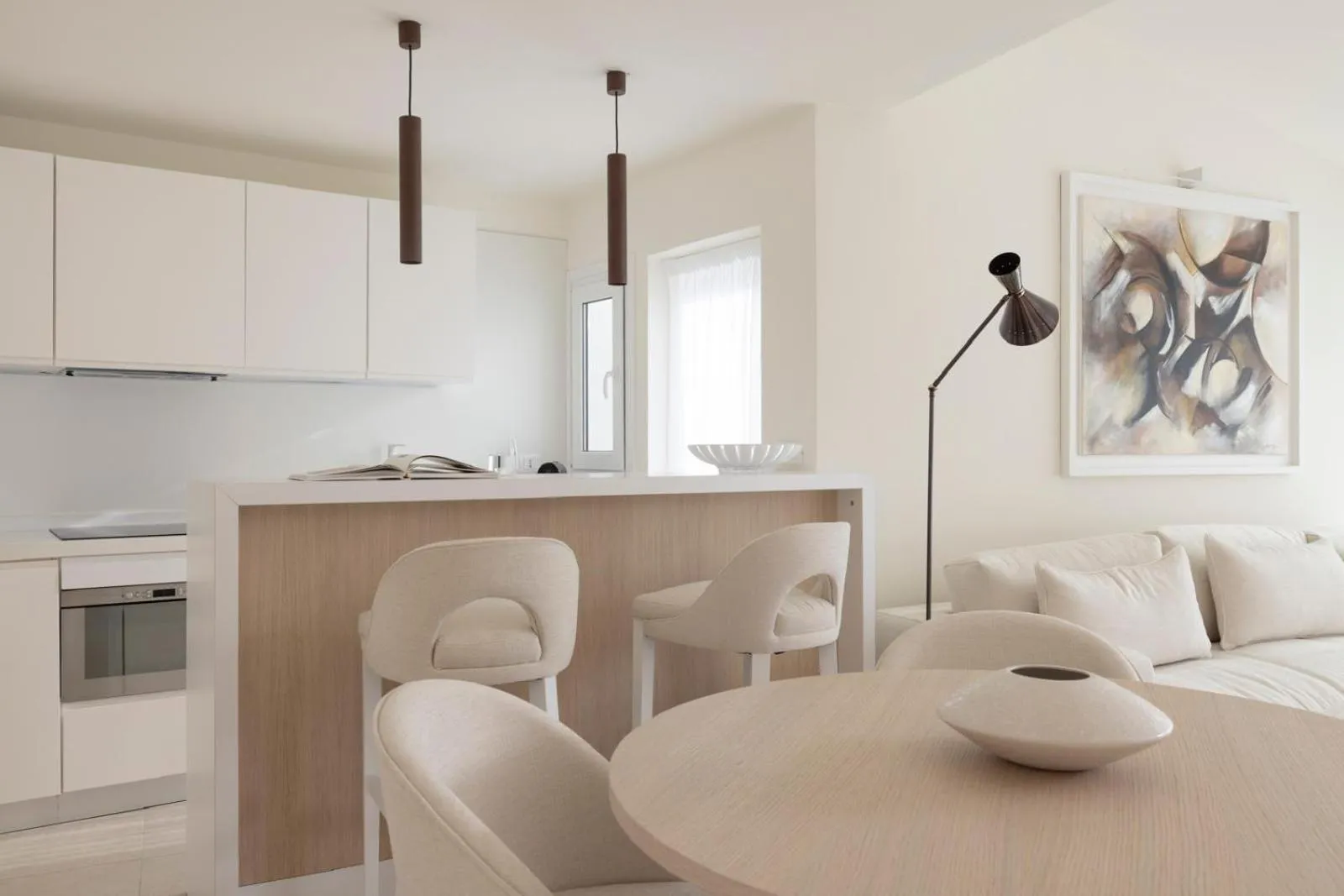 Kitchen or kitchenette in Baia Bianca Suites