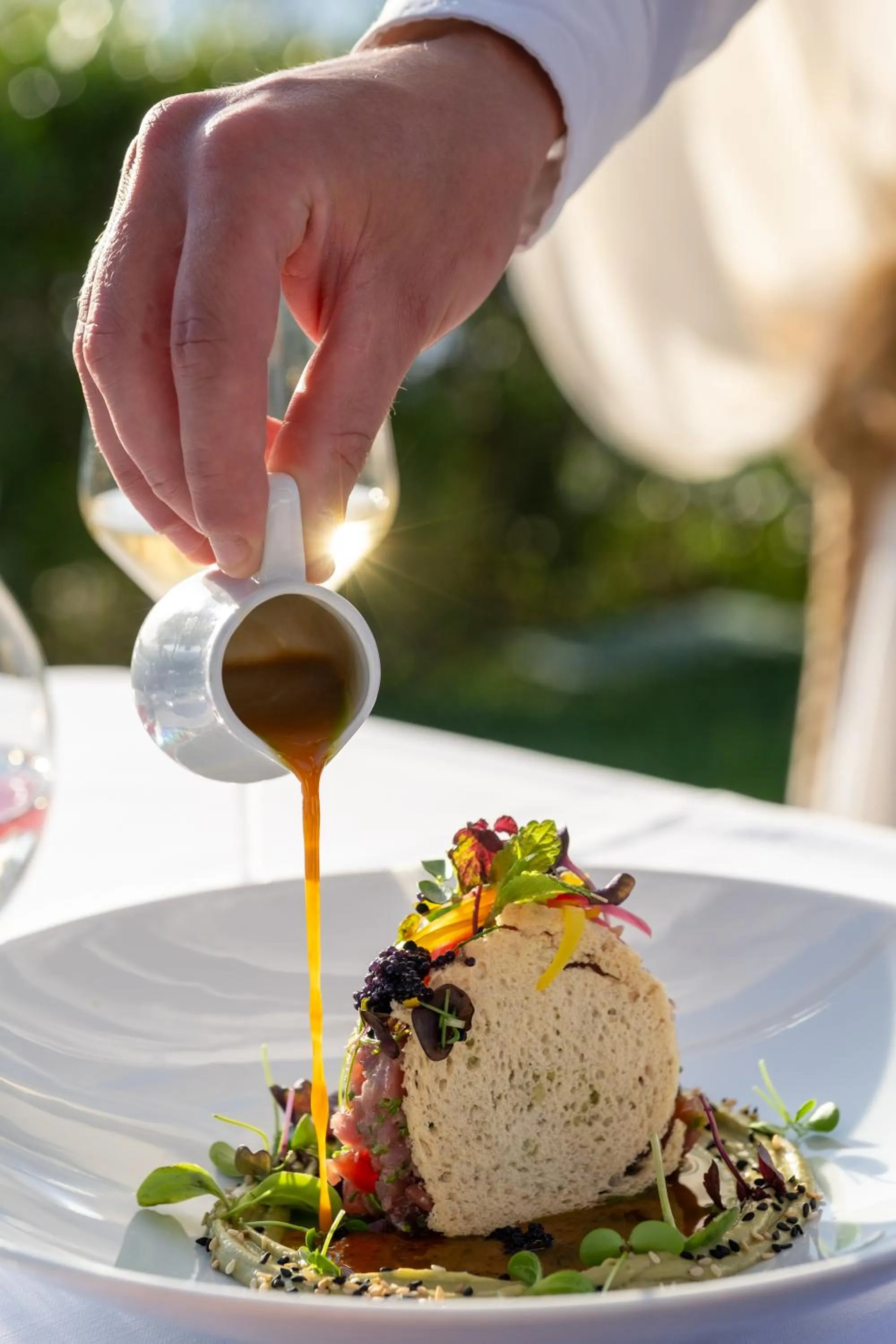 Lunch in Baia Bianca Suites