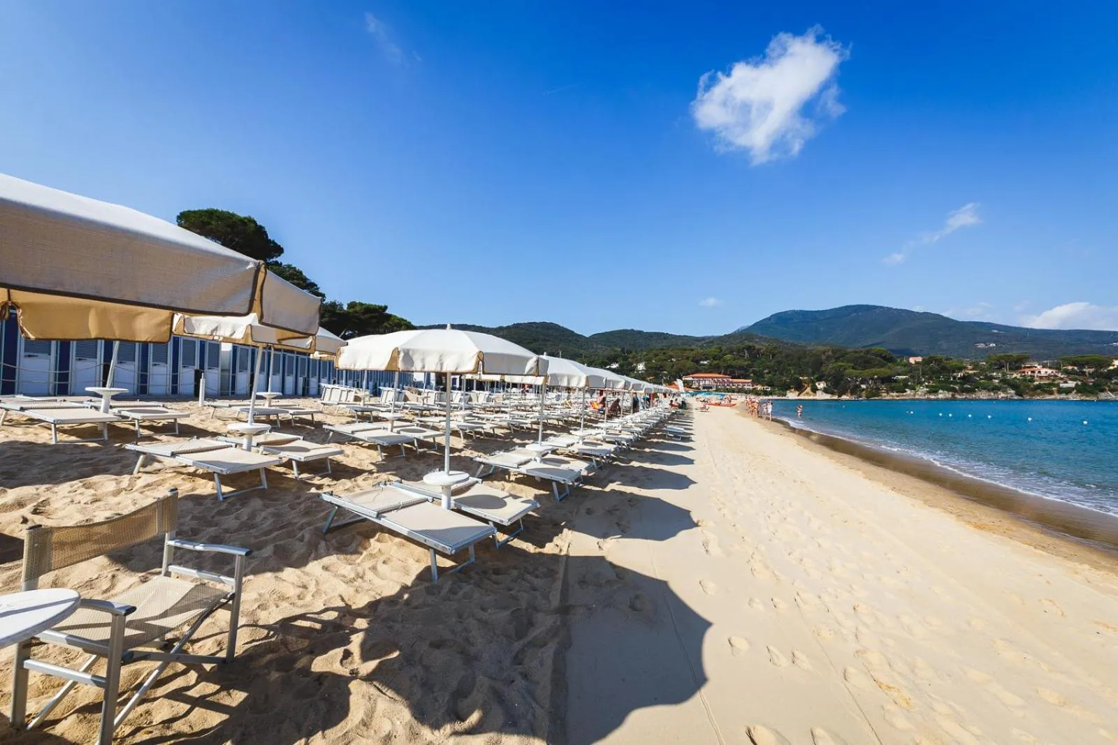 Beach in Hotel Delfino