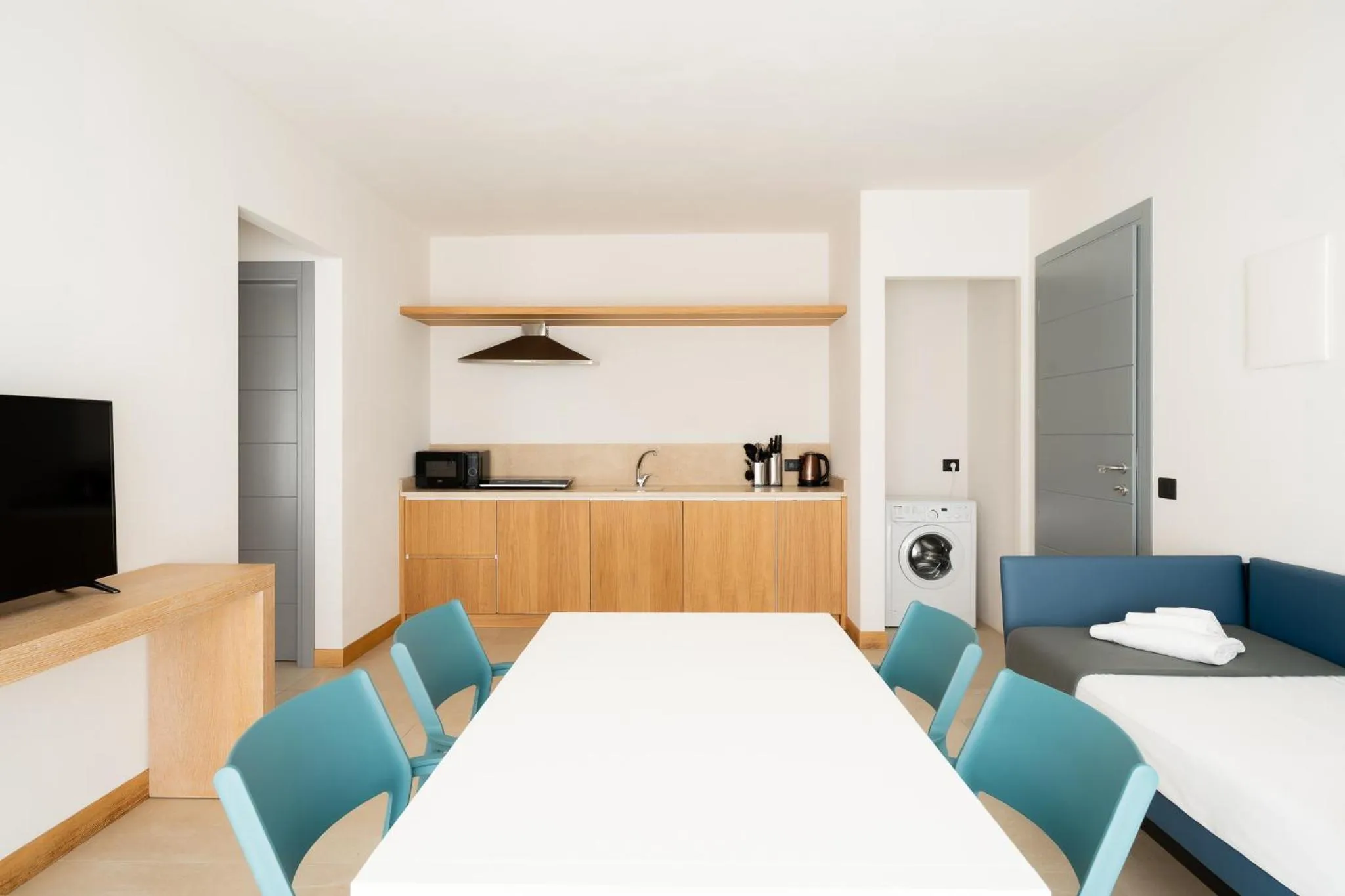 Seating area in Hotel Delfino