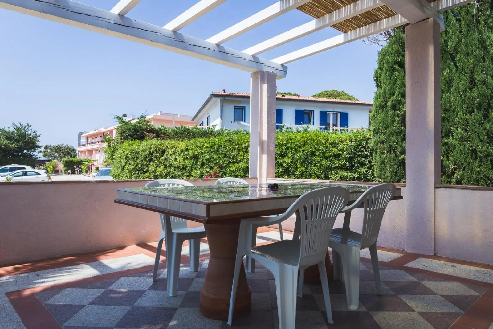 Balcony/Terrace in Hotel Delfino