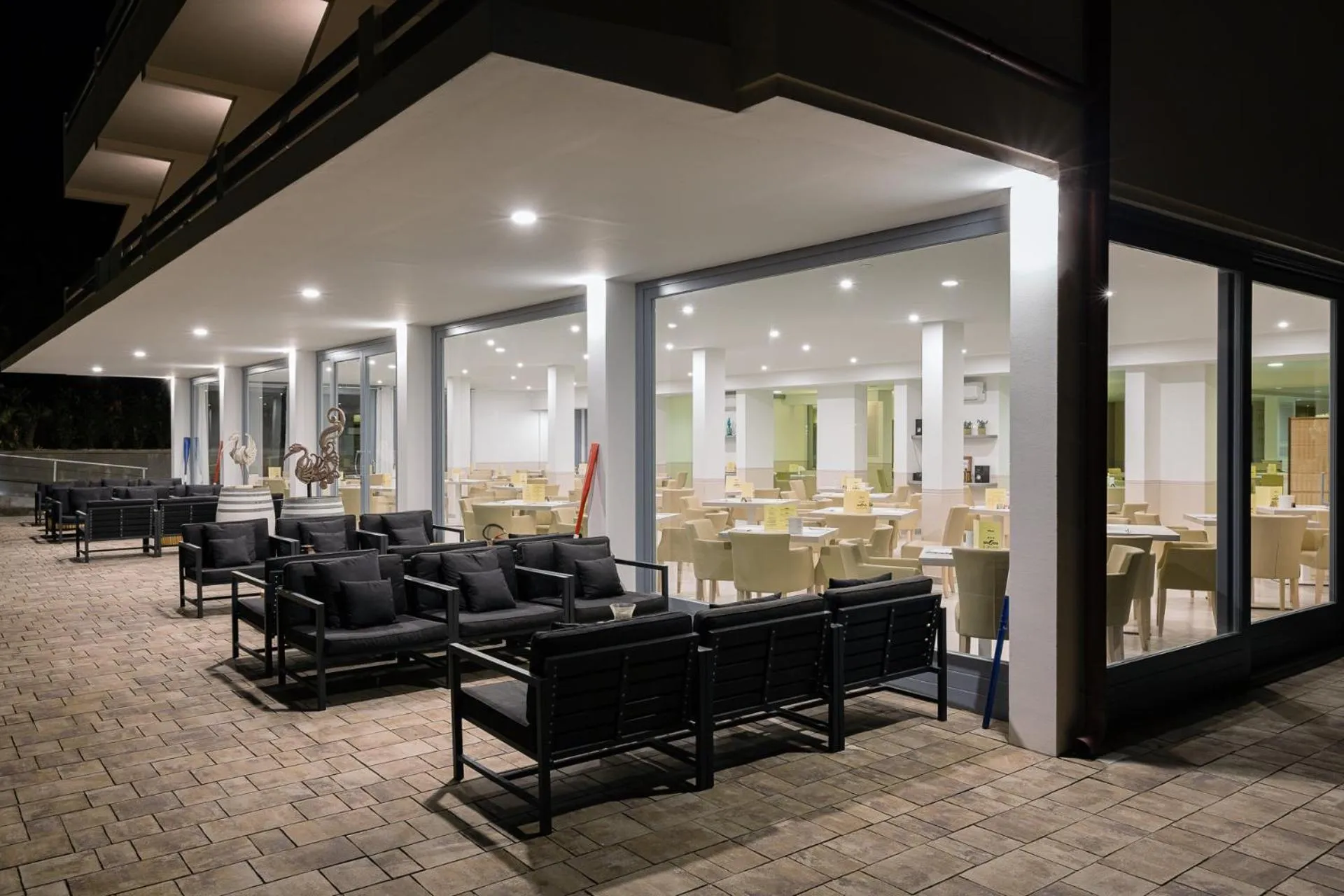 Property building in Hotel Delfino