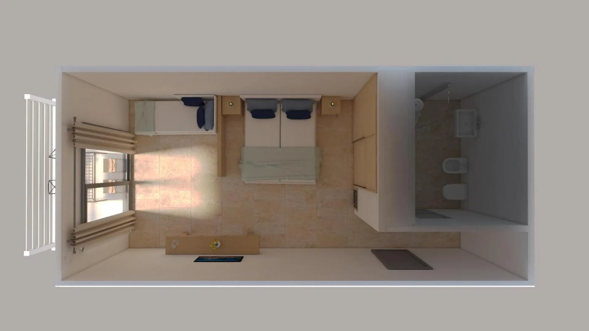 Photo of the whole room in Hotel Delfino