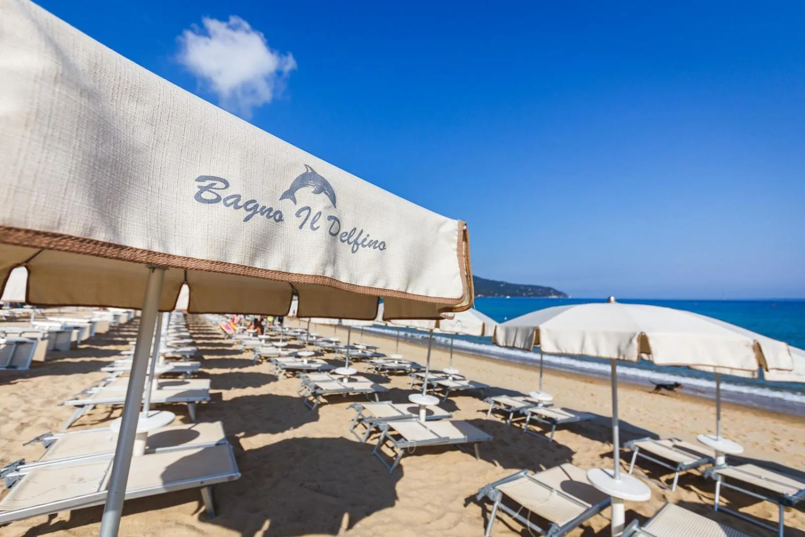 Beach in Hotel Delfino