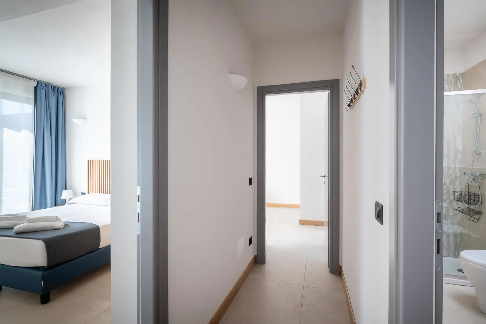 Facility for disabled guests, Bed in Hotel Delfino