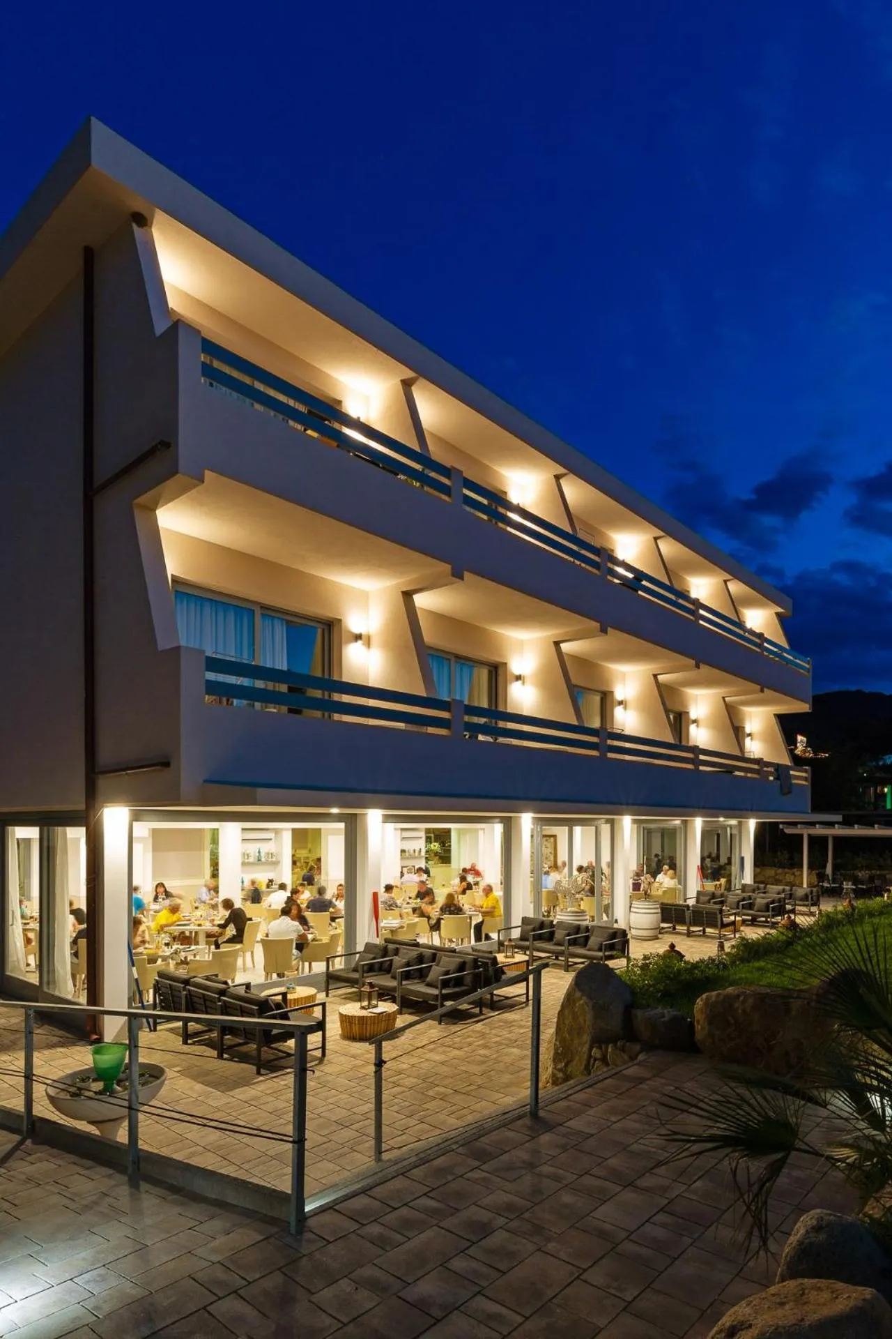 Property building in Hotel Delfino