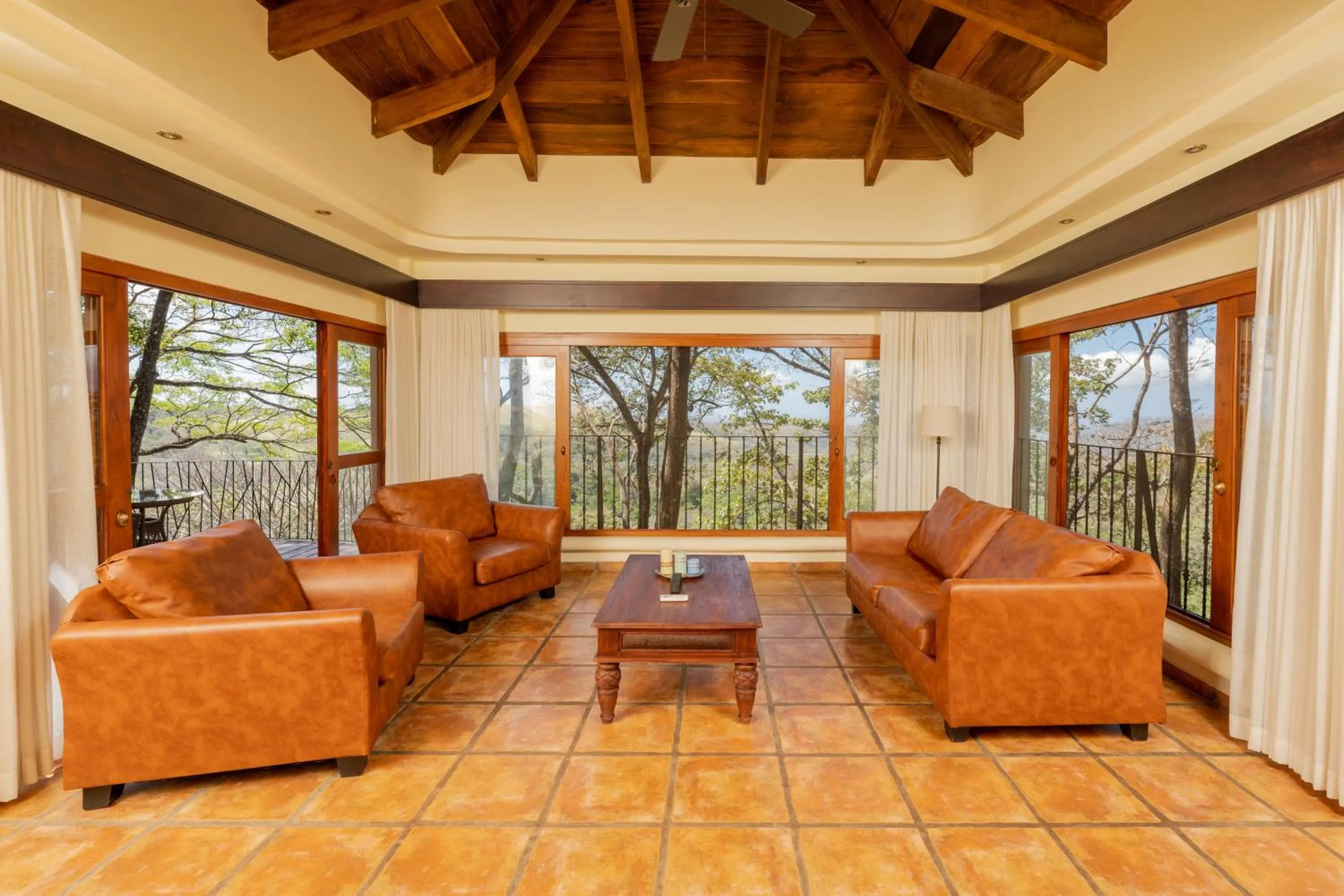 Living room in Borinquen Thermal Resort