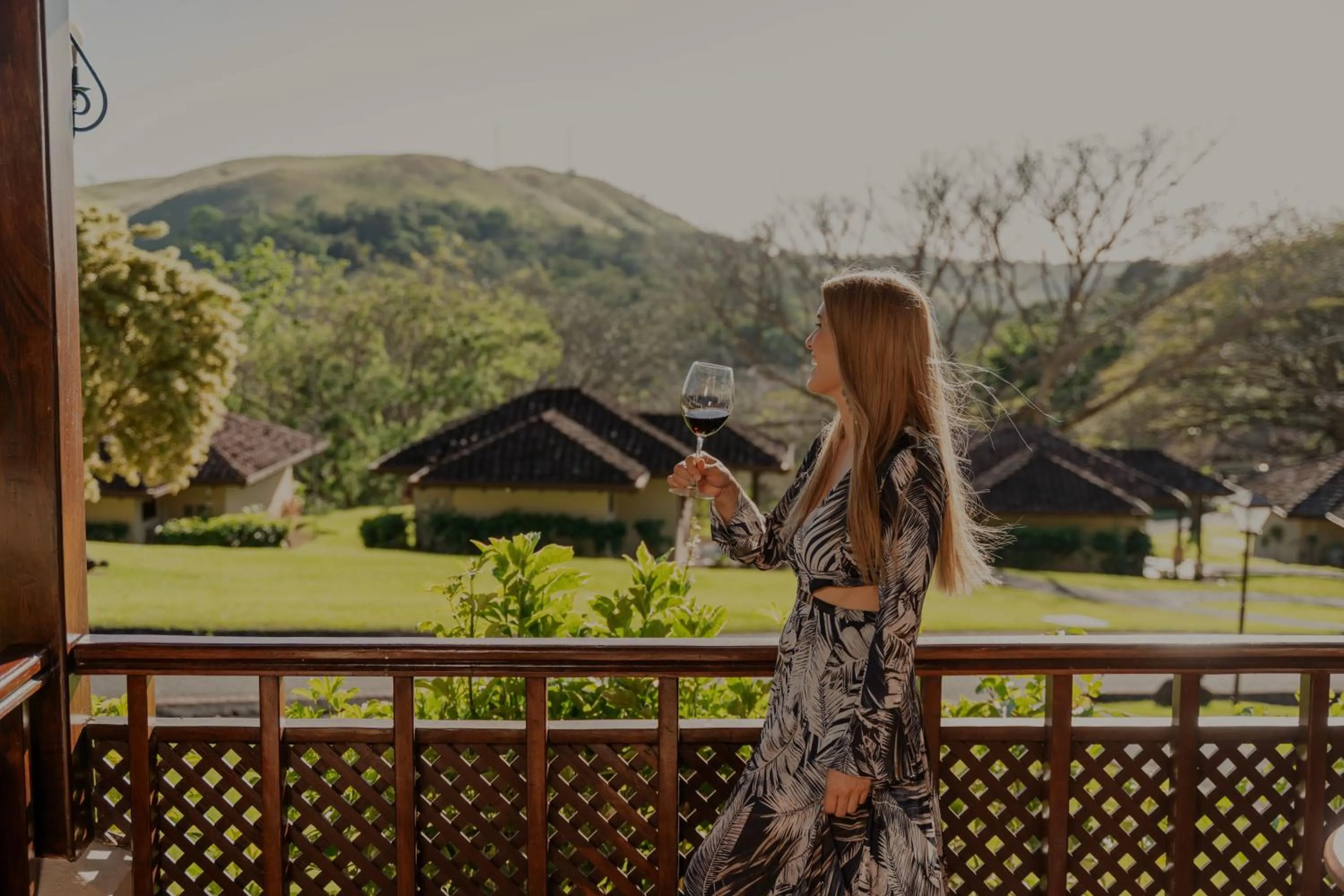 Balcony/Terrace in Borinquen Thermal Resort