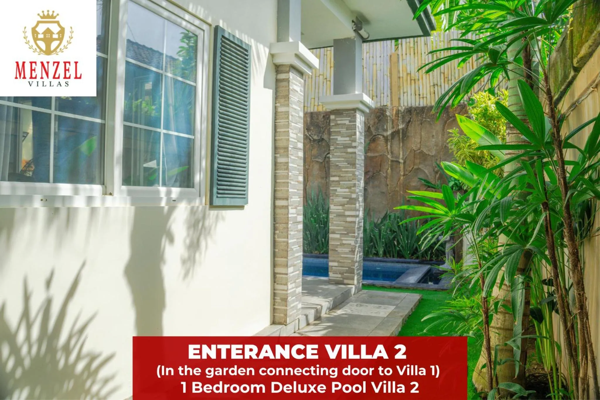 Facade/entrance in Menzel Villas Nusa Dua