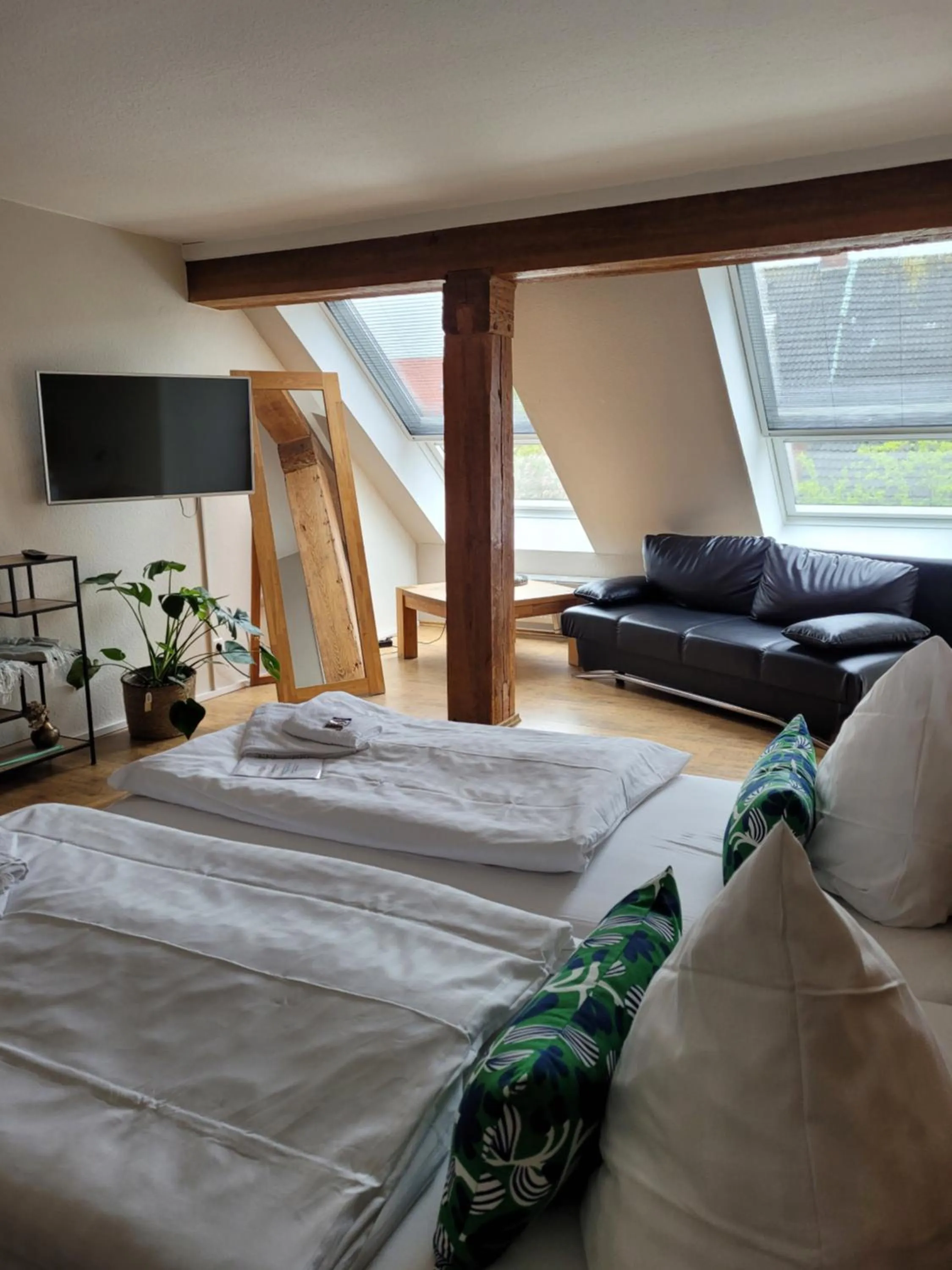 Bed in Hotel Garni Kastanjehoff