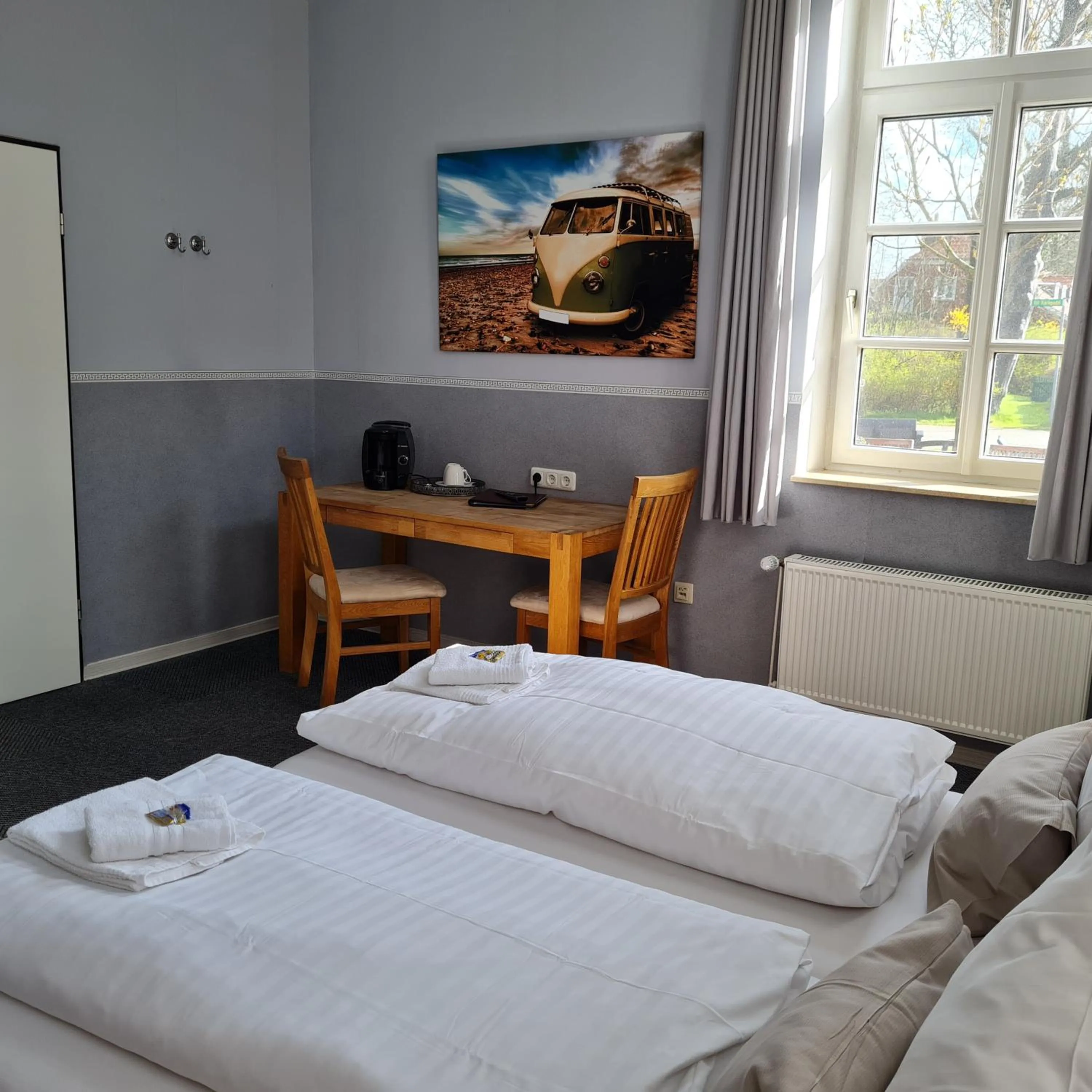 Bed in Hotel Garni Kastanjehoff