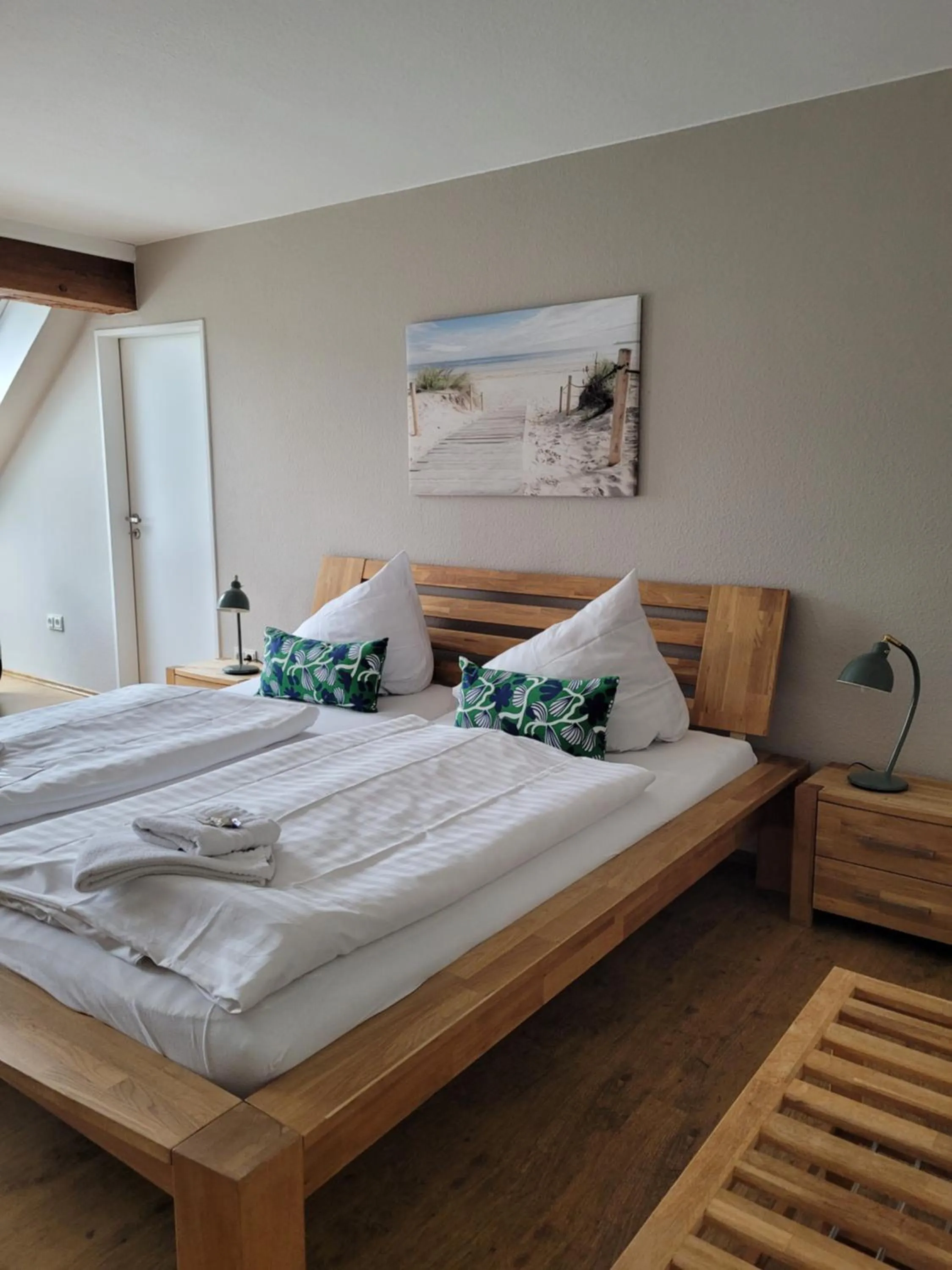 Bed in Hotel Garni Kastanjehoff