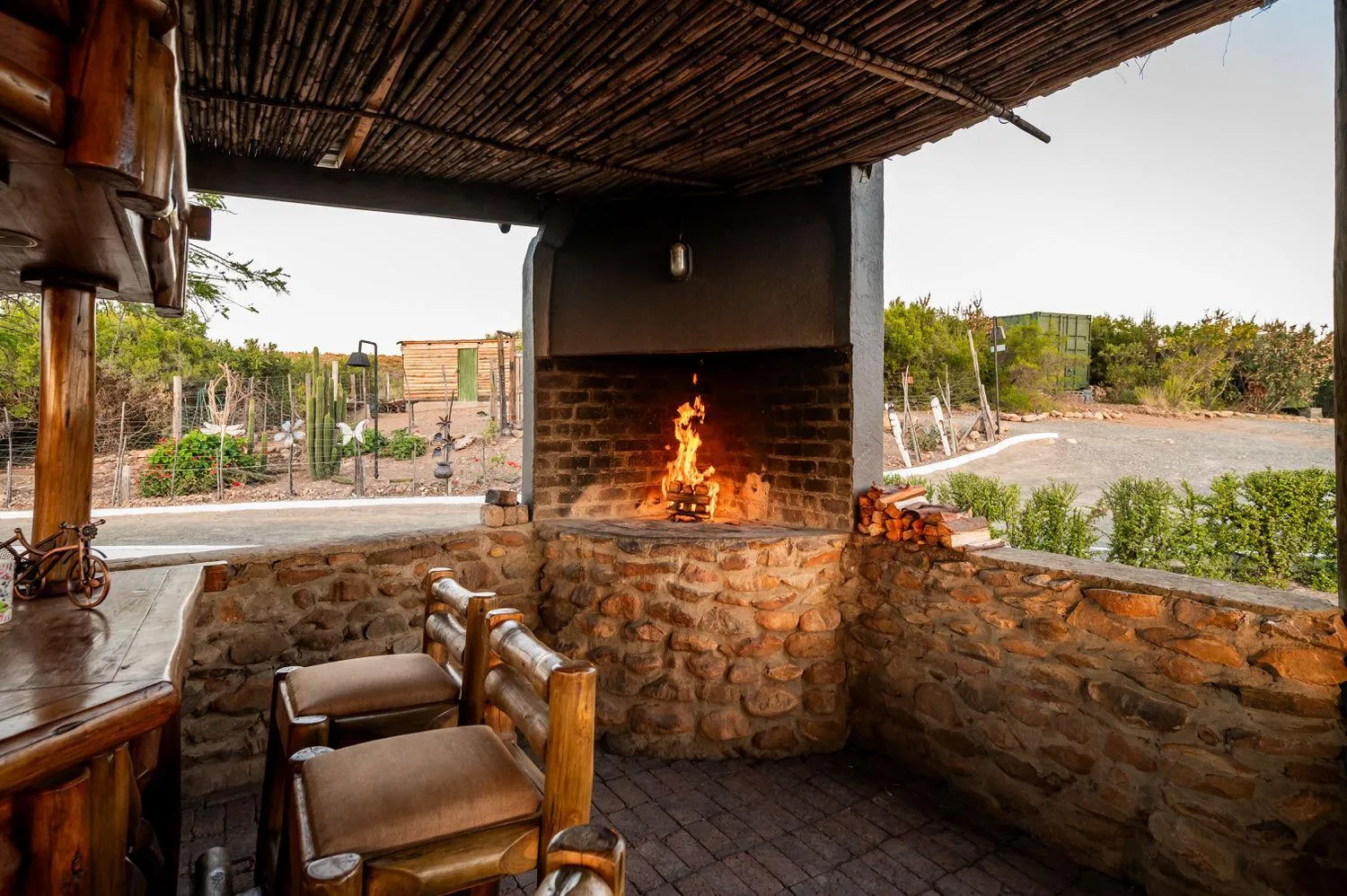 Lounge or bar in Le Petit Karoo