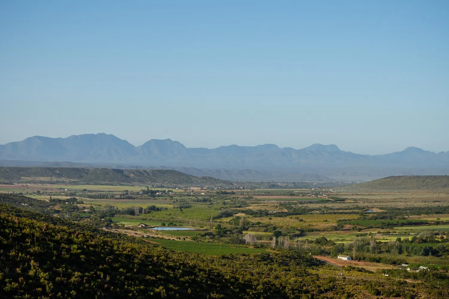 Natural landscape in Le Petit Karoo