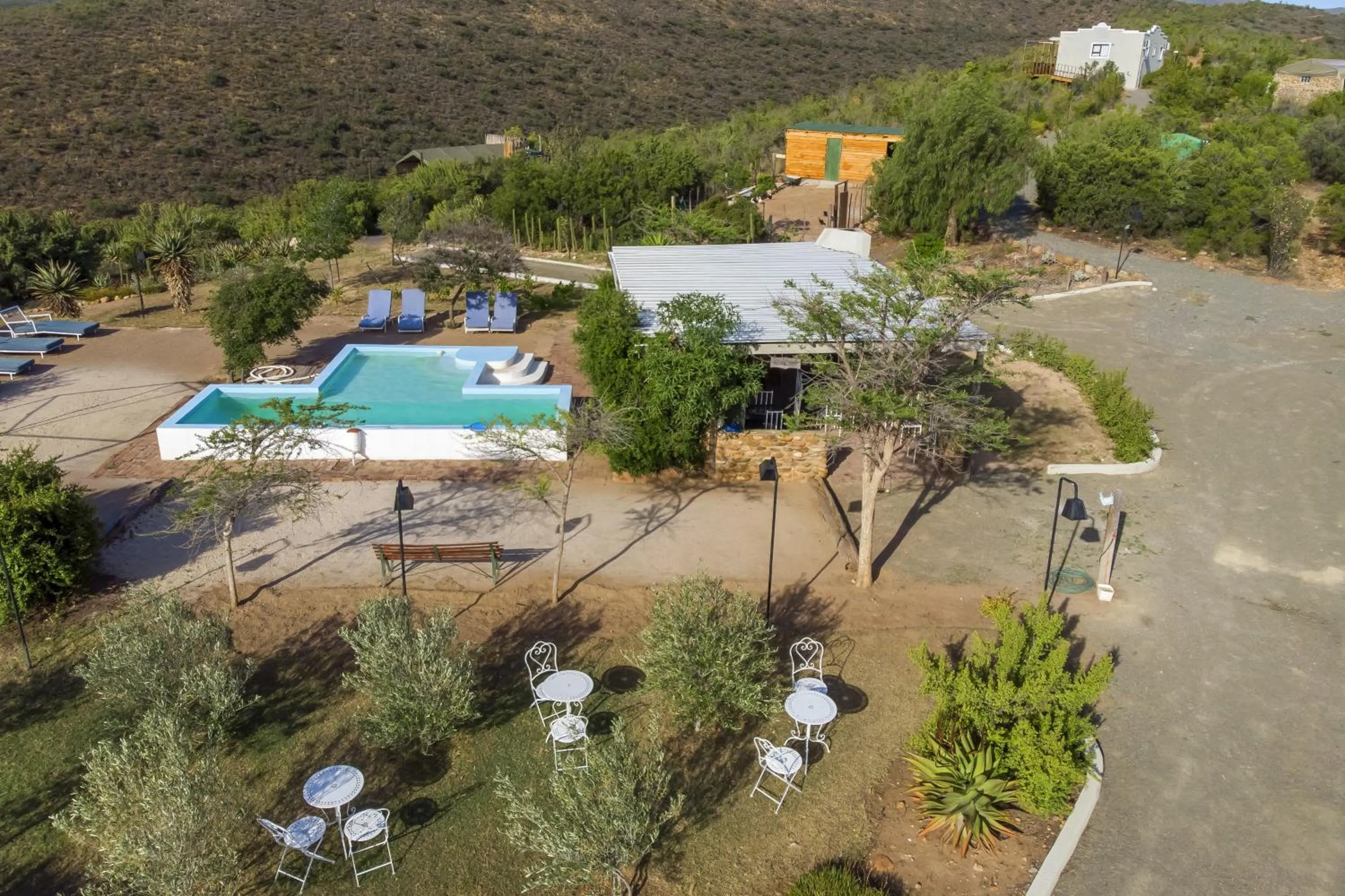 Bird's eye view in Le Petit Karoo