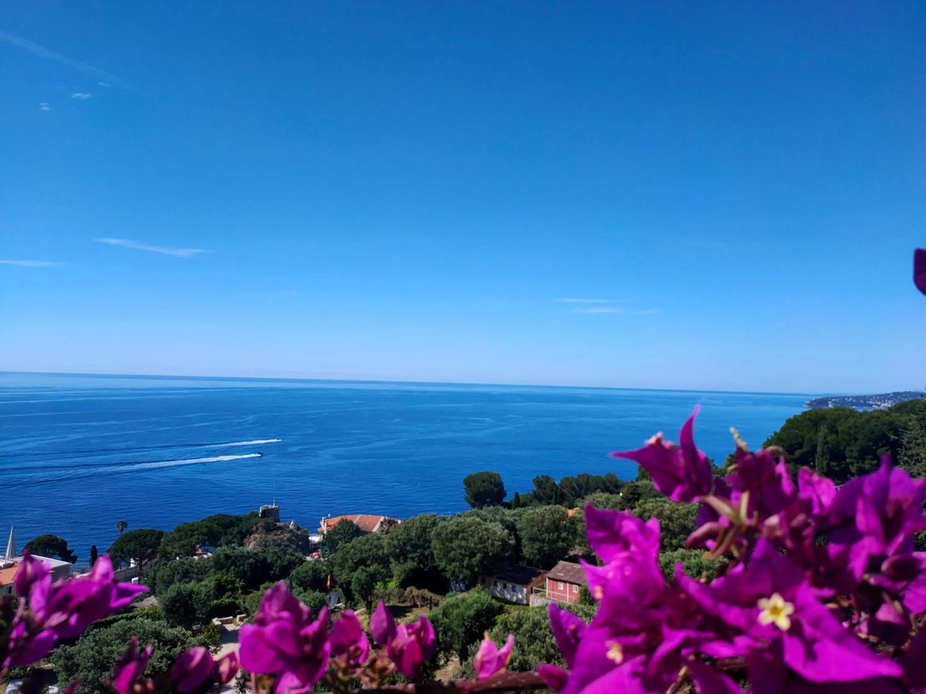 Sea view in Villa Azur Cap d'Ail