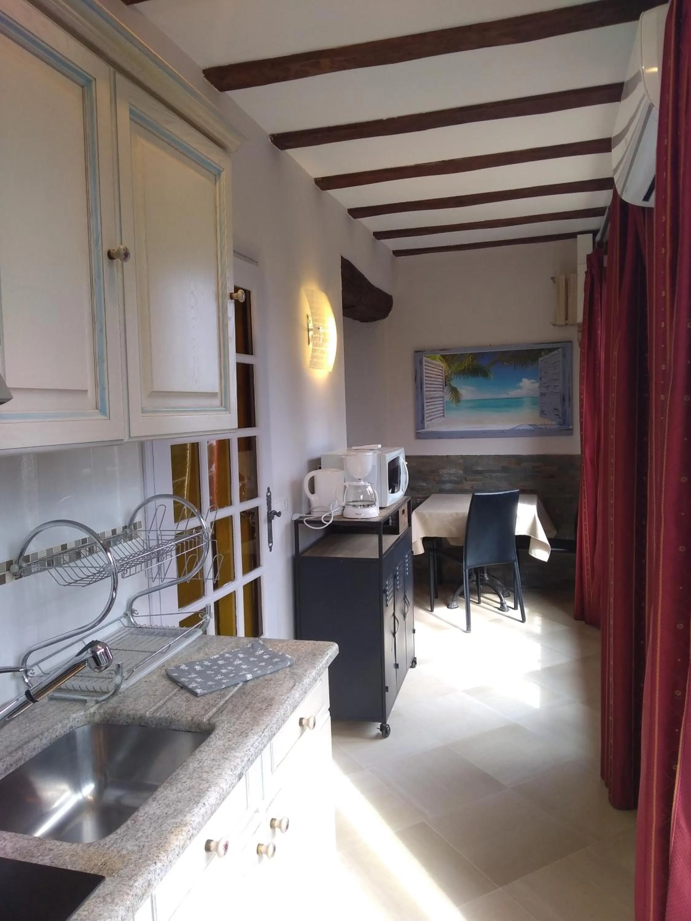 Kitchen or kitchenette in Villa Azur Cap d'Ail