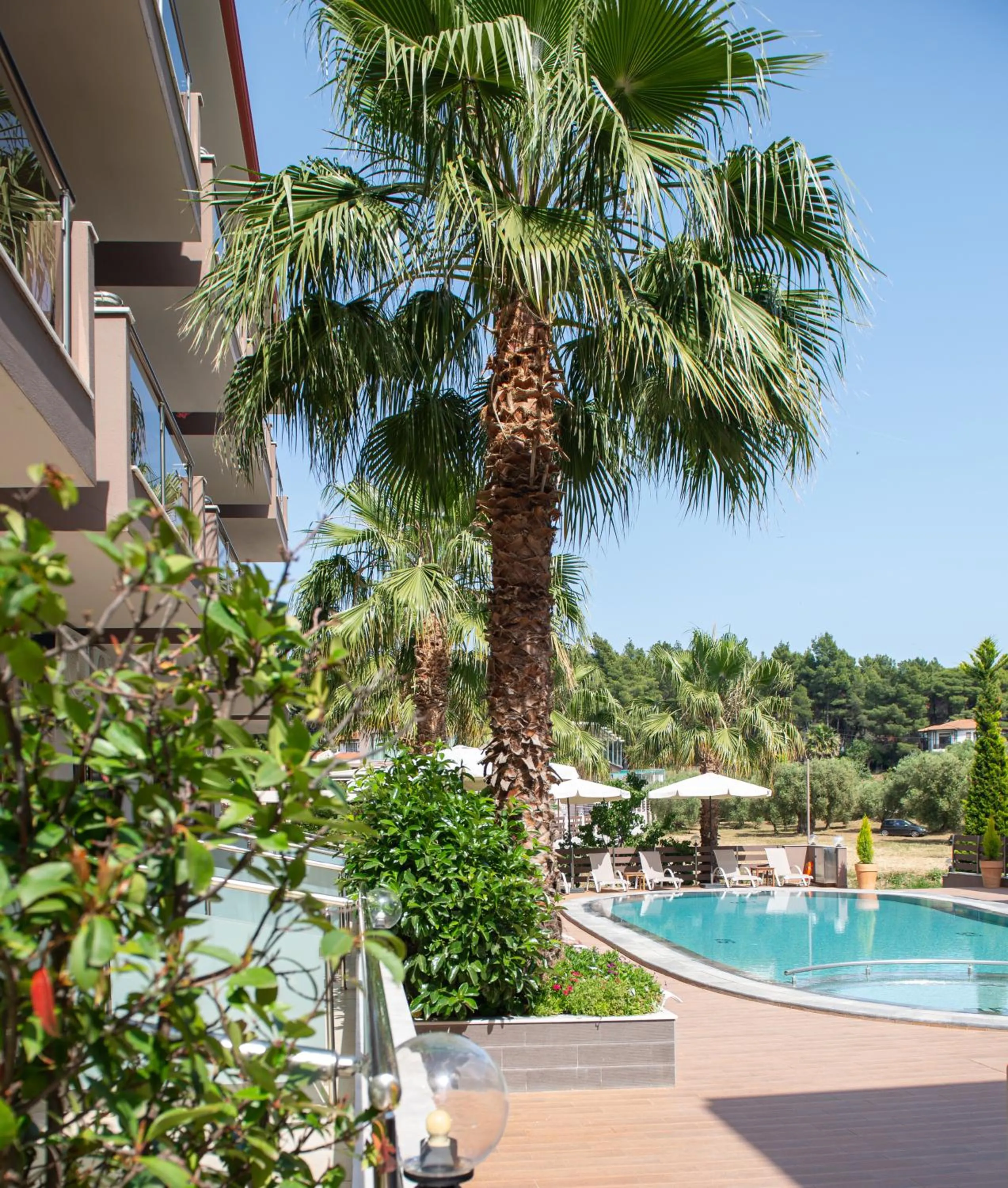 Swimming pool in Hotel Simeon
