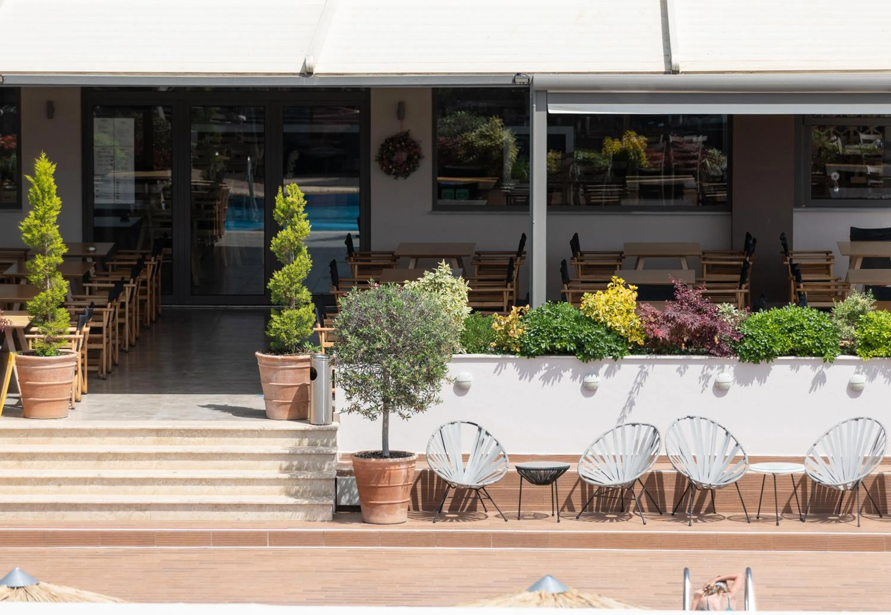 Restaurant/places to eat in Hotel Simeon