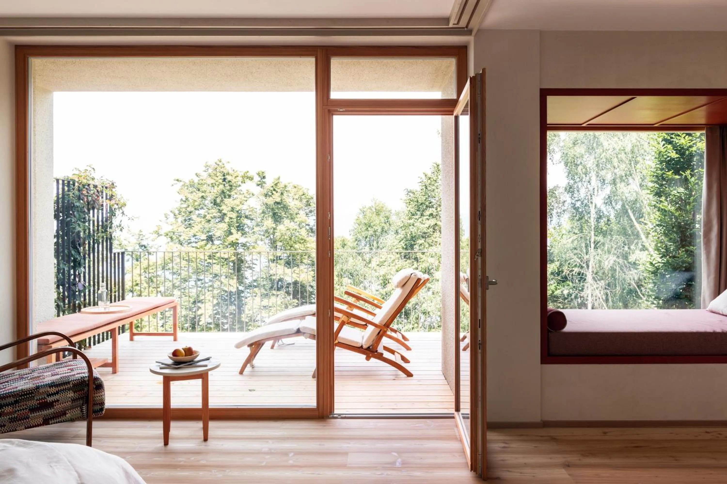 Balcony/Terrace, Bed in Gasthof Kohlern 1130 m