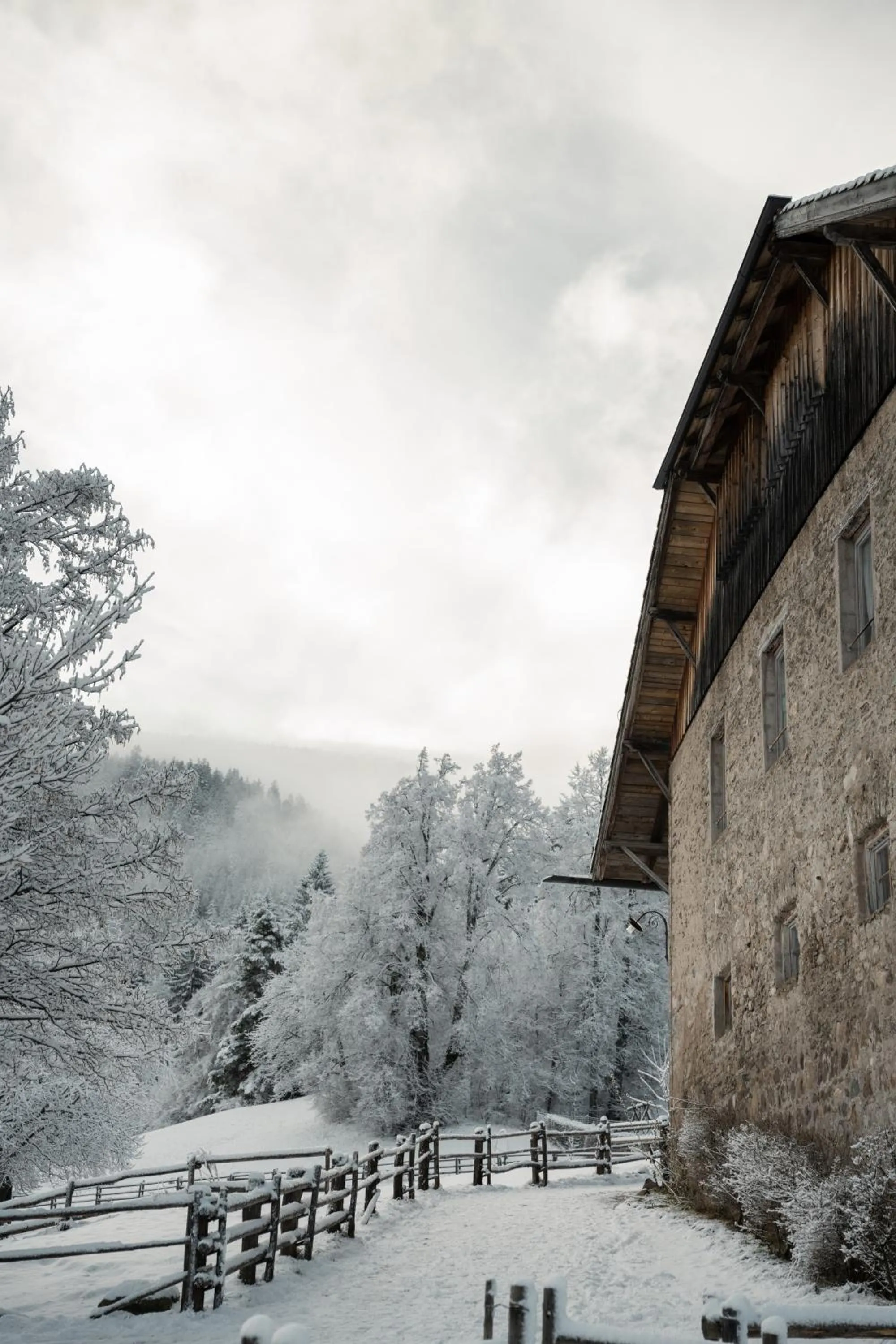 Winter in Gasthof Kohlern 1130 m