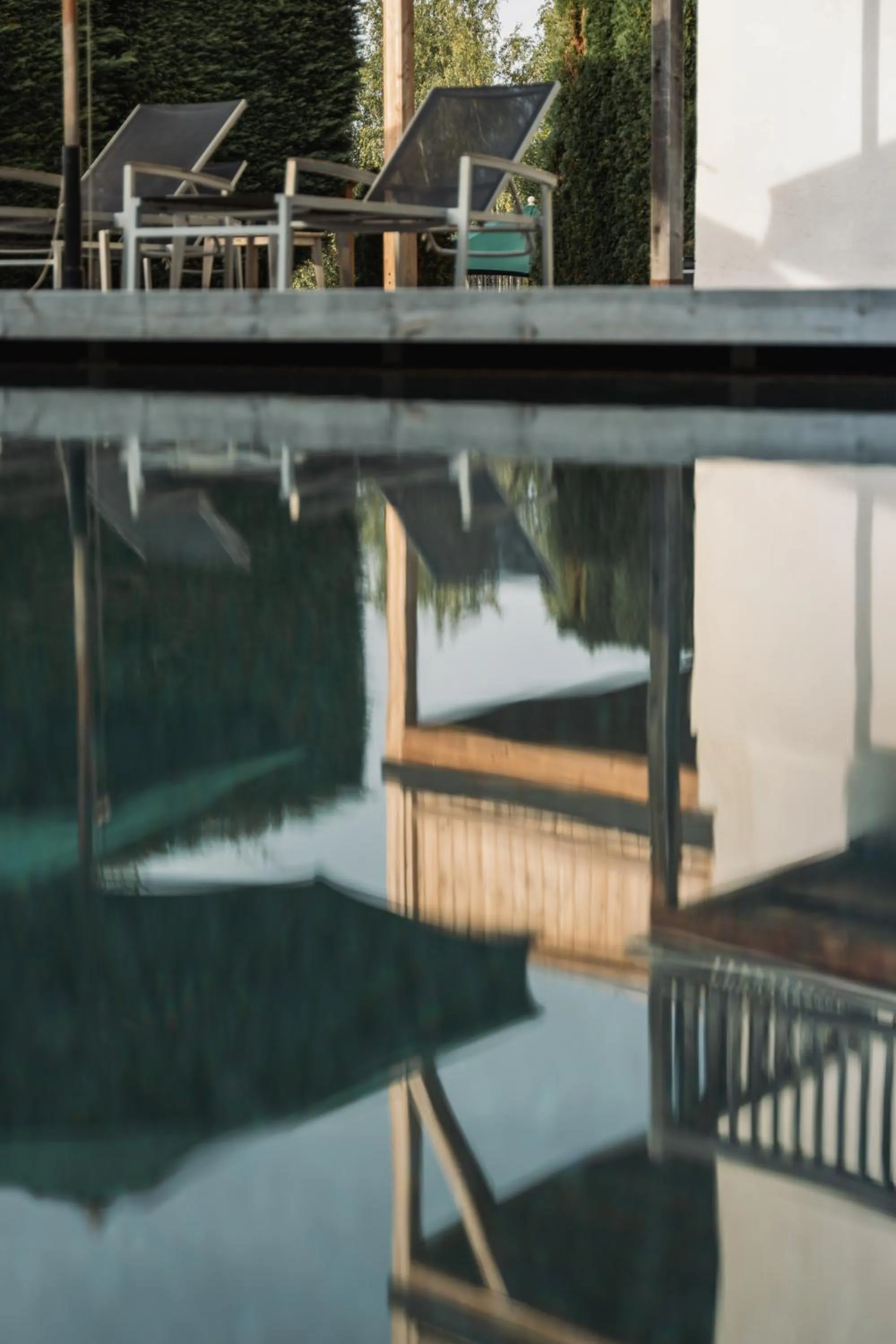 Swimming pool in Gasthof Kohlern 1130 m