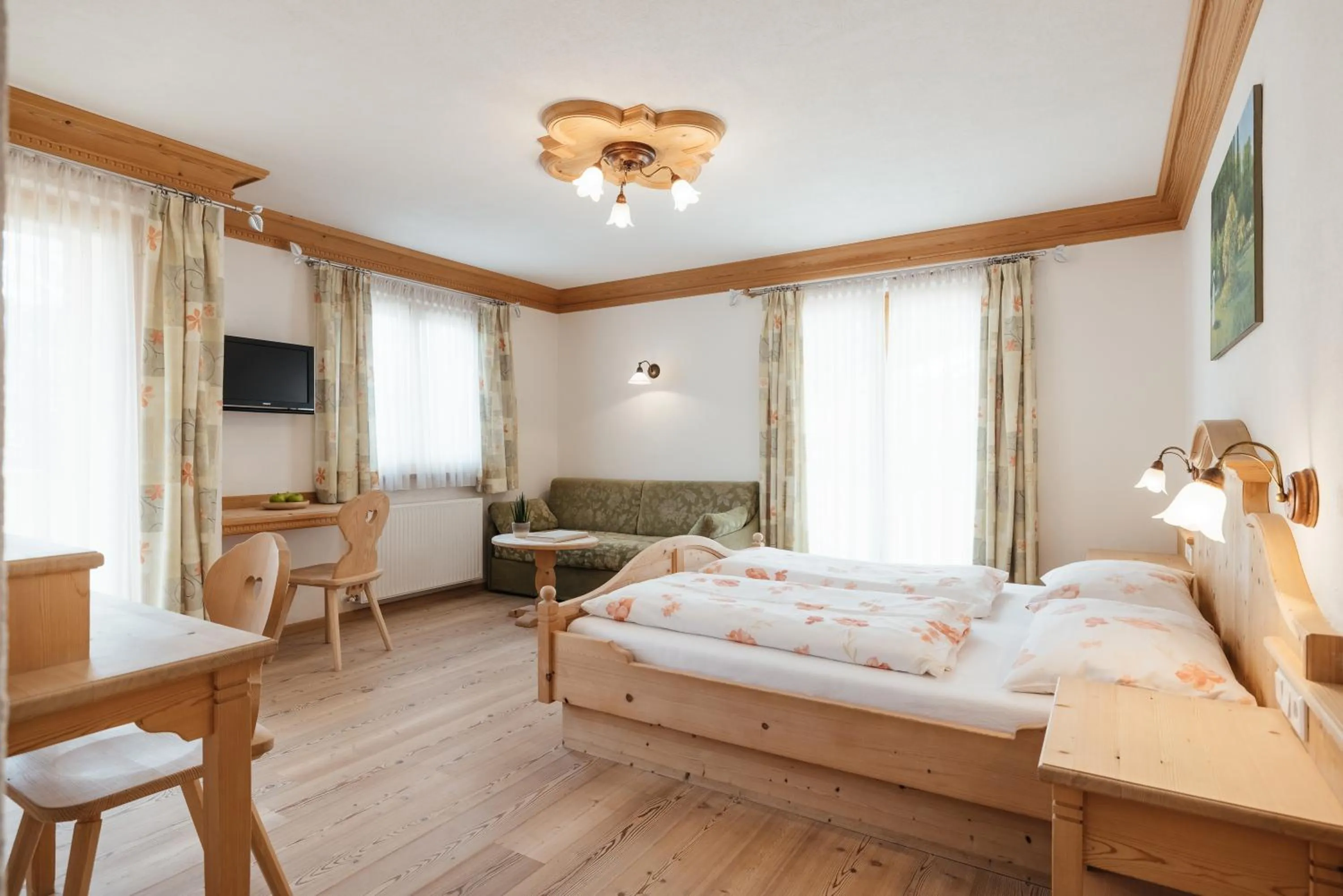 Bed in Garni Ciasa Urban