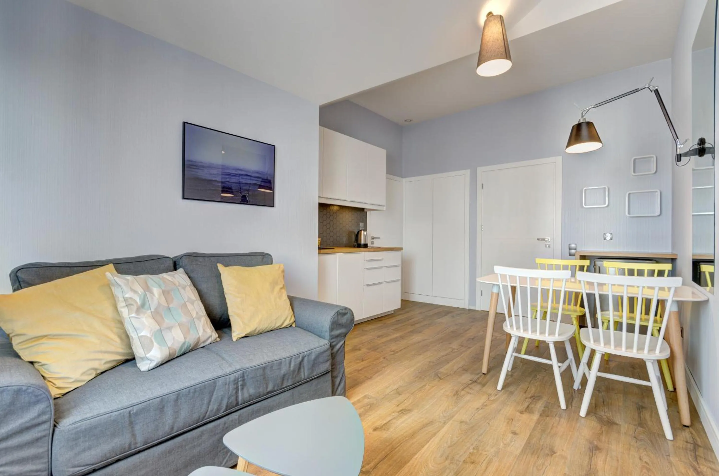 Seating area in Dom & House – Old Town Waterlane