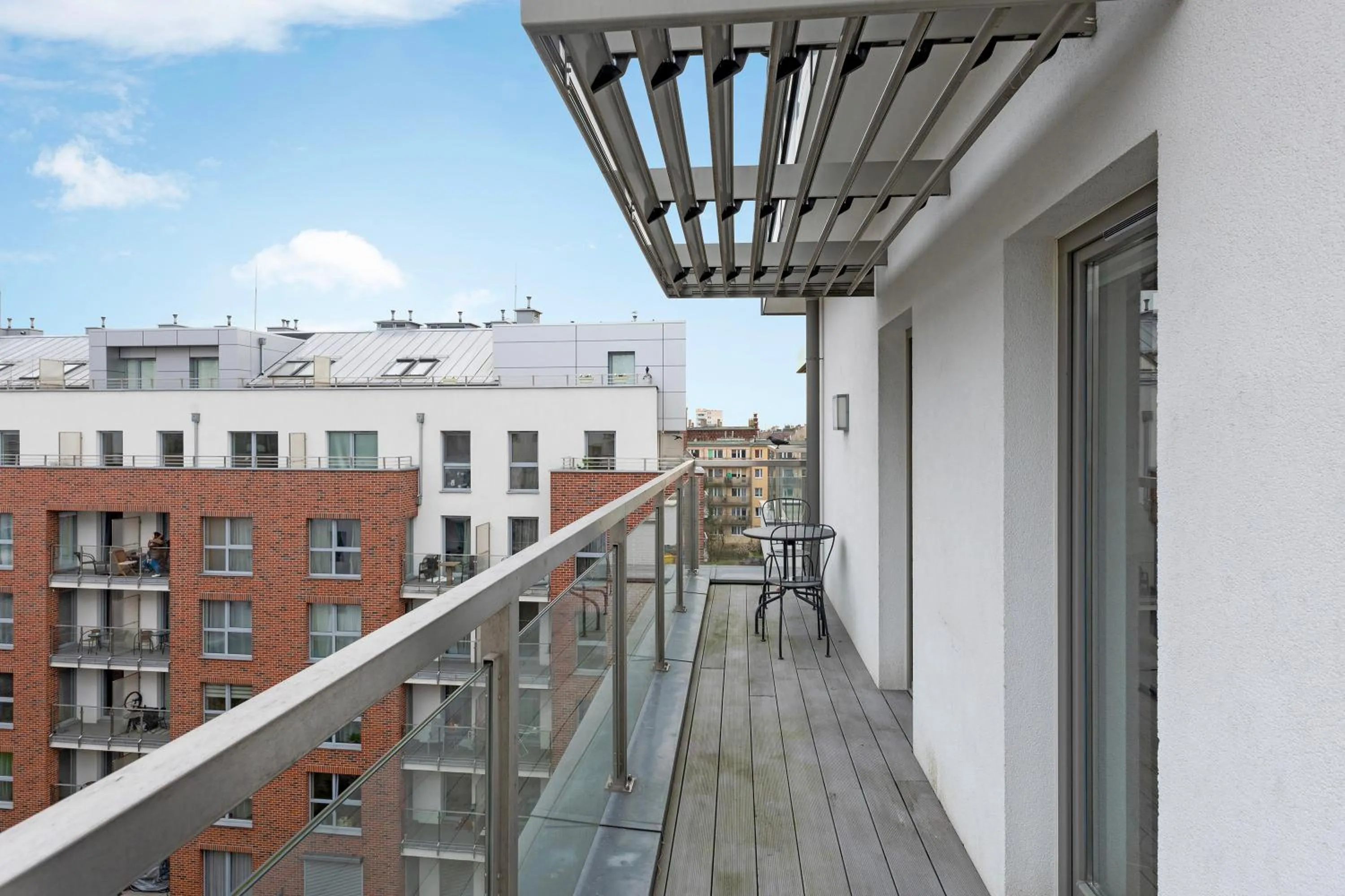 Balcony/Terrace in Dom & House – Old Town Waterlane