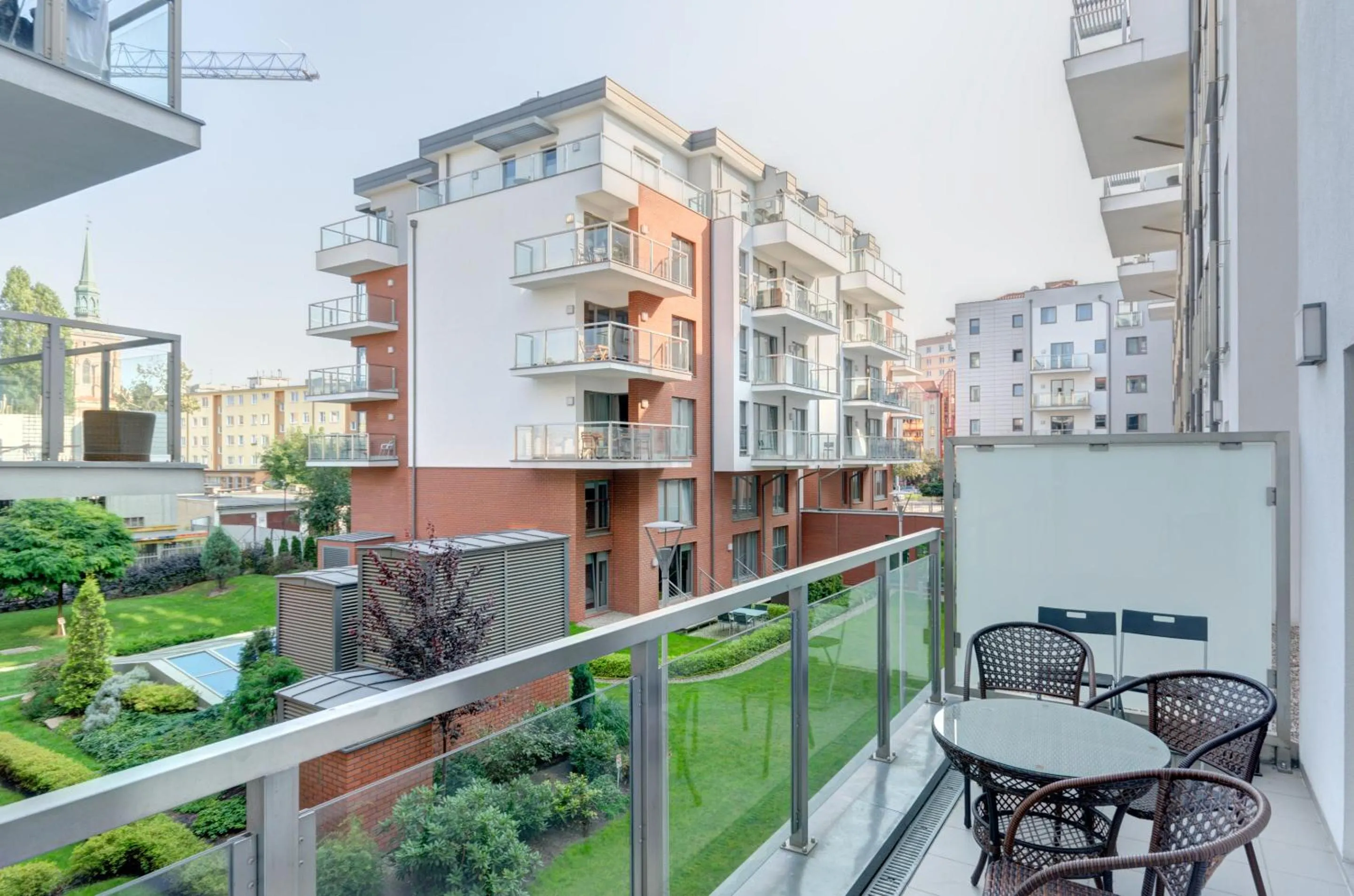 Balcony/Terrace in Dom & House – Old Town Waterlane
