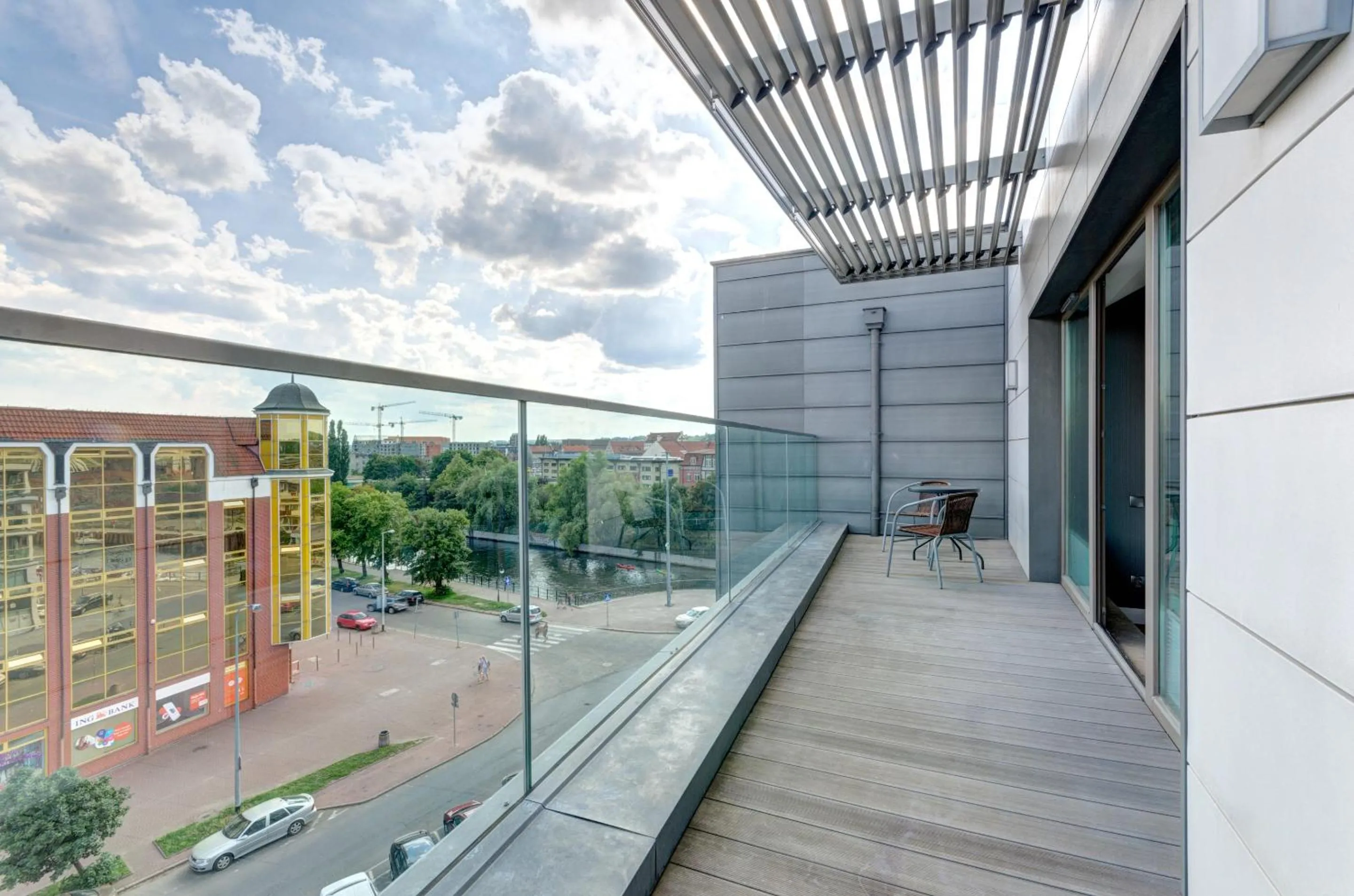 Balcony/Terrace in Dom & House – Old Town Waterlane