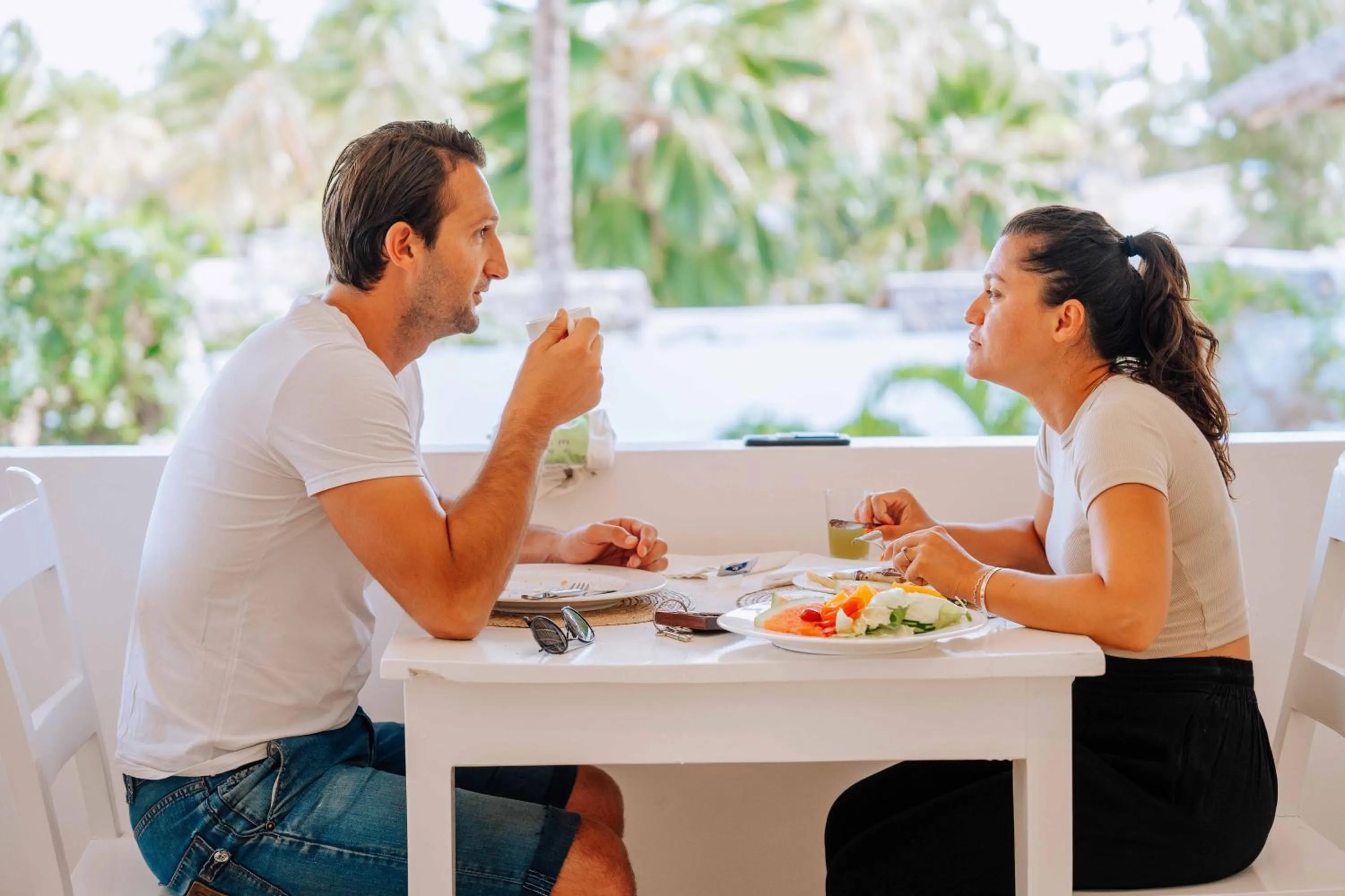 Dining area in Dhow Inn Boutique Hotel