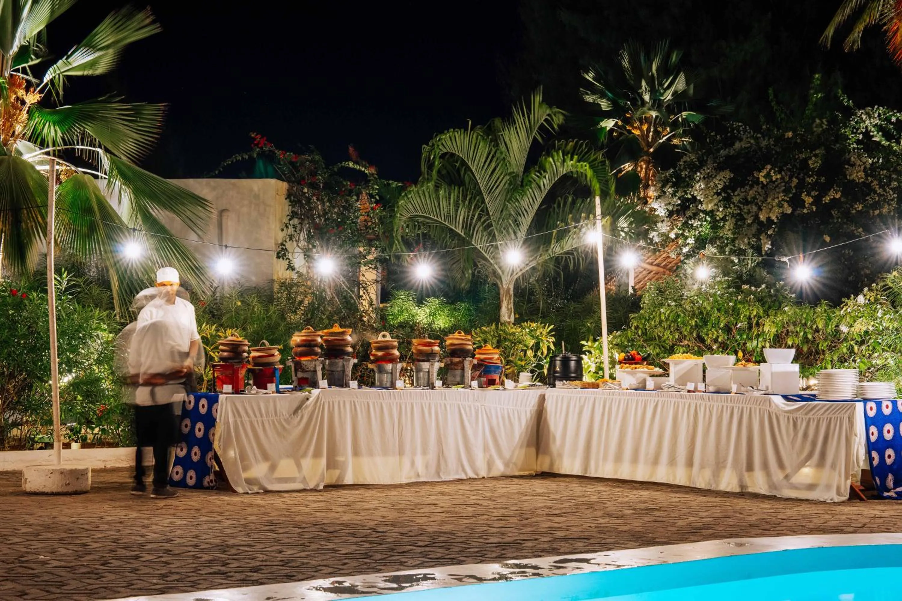 Garden view in Dhow Inn Boutique Hotel