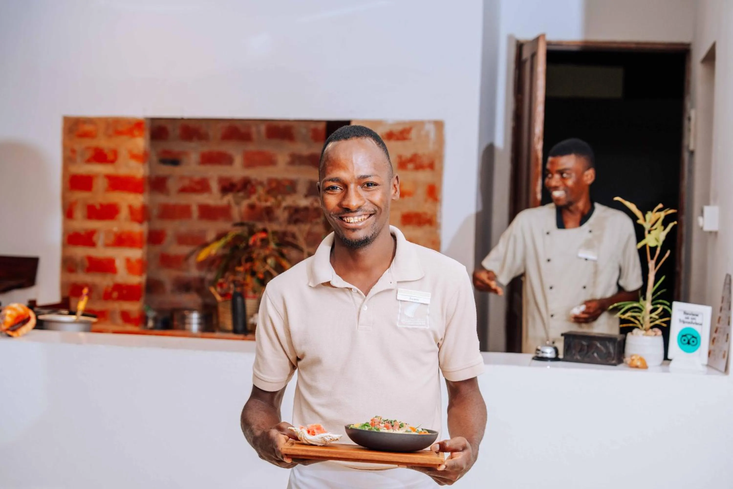 Staff in Dhow Inn Boutique Hotel
