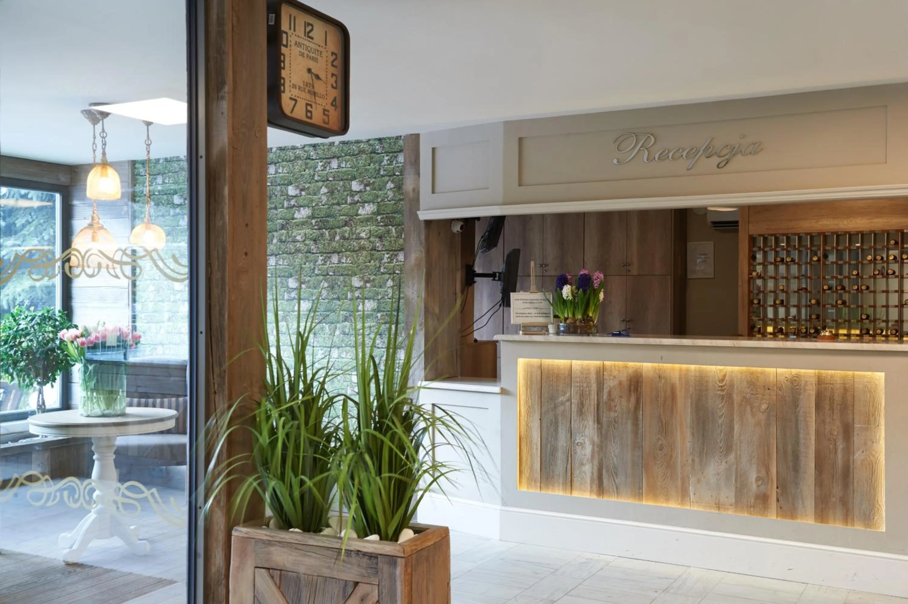 Lobby or reception in Obiekt Hotelarski Patron