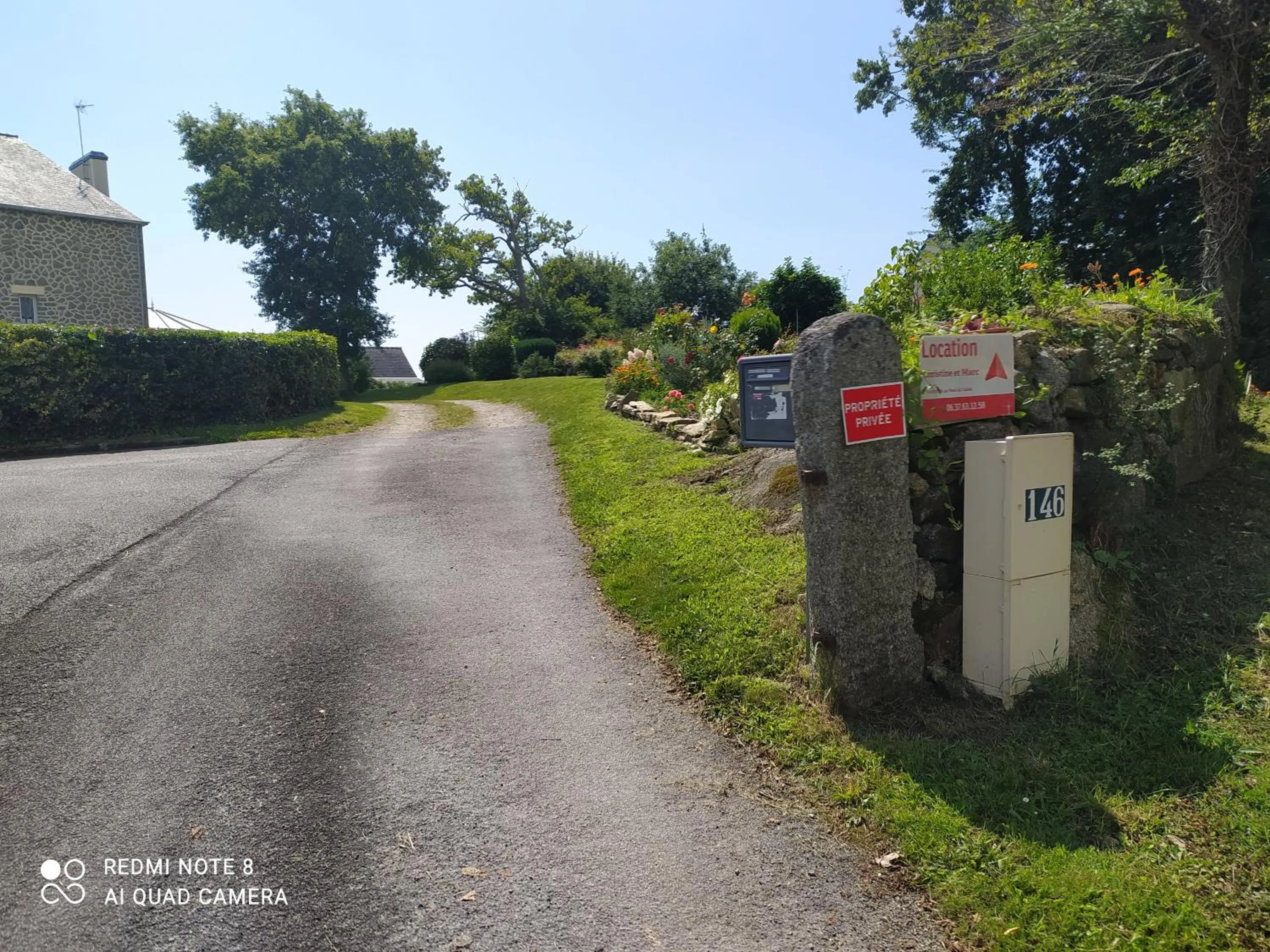 Garden in Location Keransignour