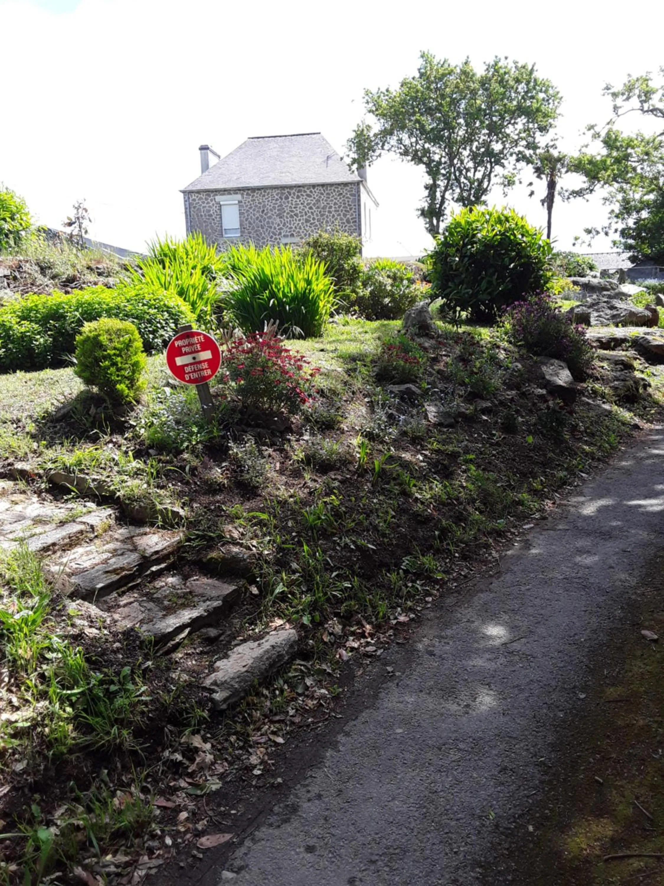 Garden in Location Keransignour