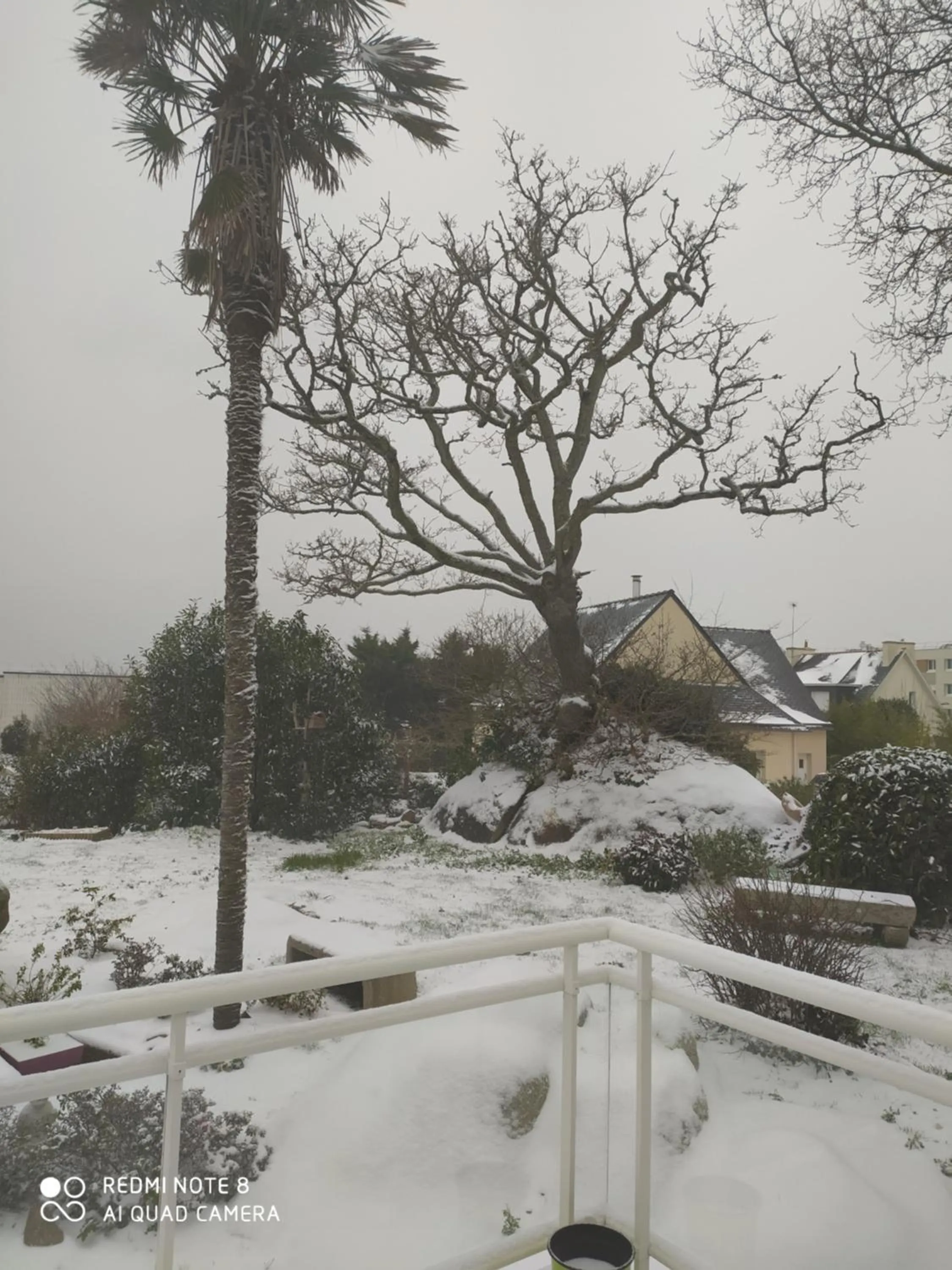 Winter in Location Keransignour