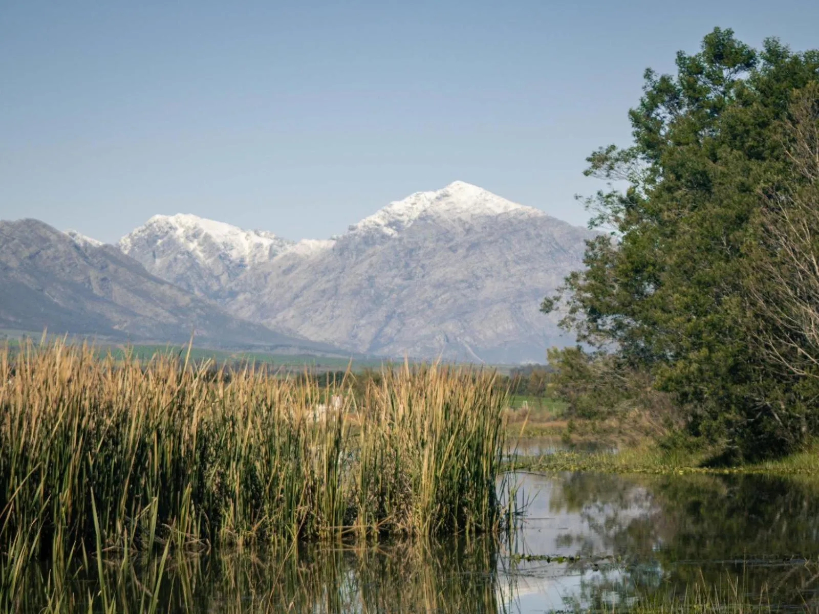 Natural landscape in Duikersdrift Winelands Country Escape