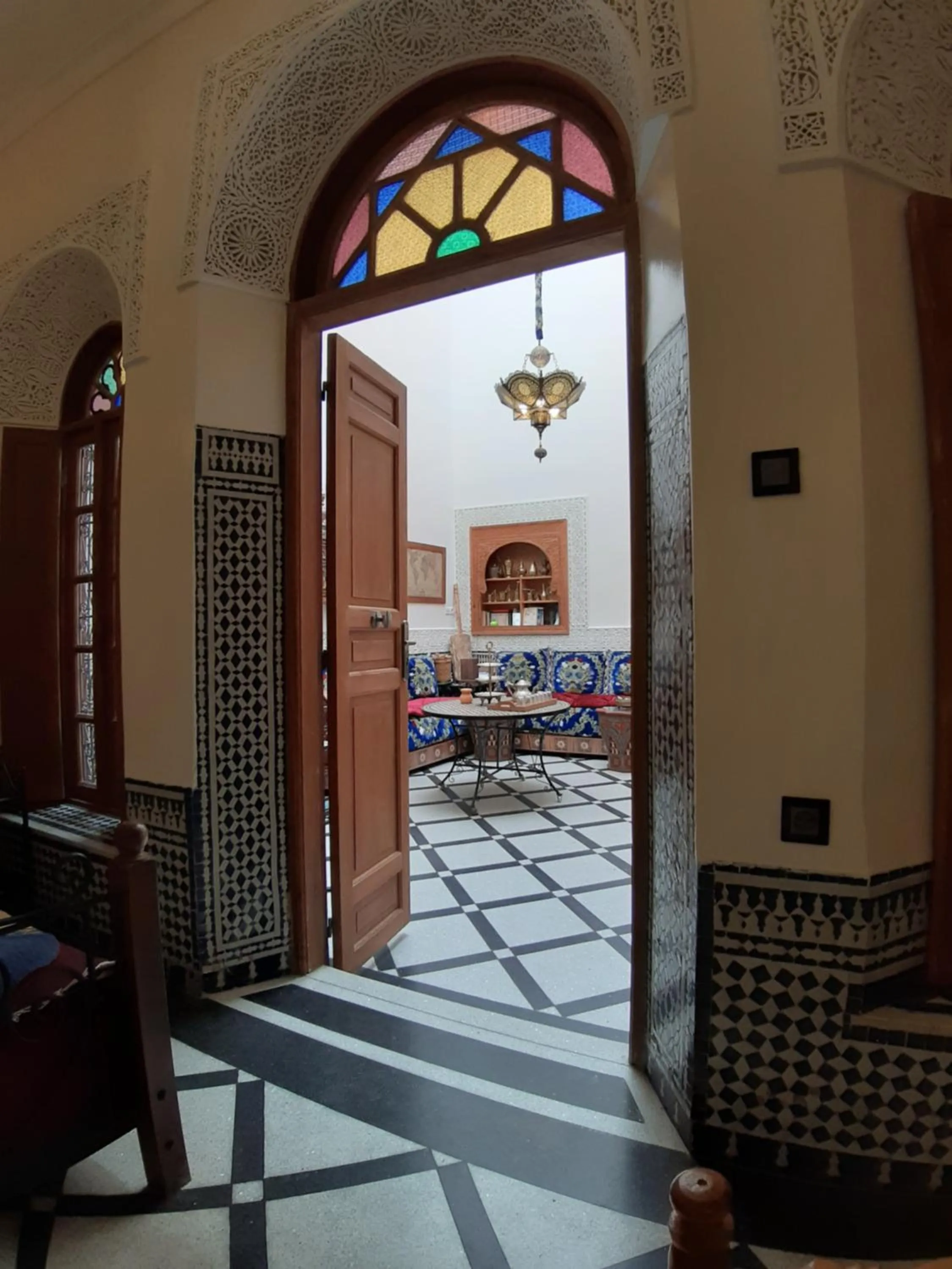 Decorative detail in Dar Hayati