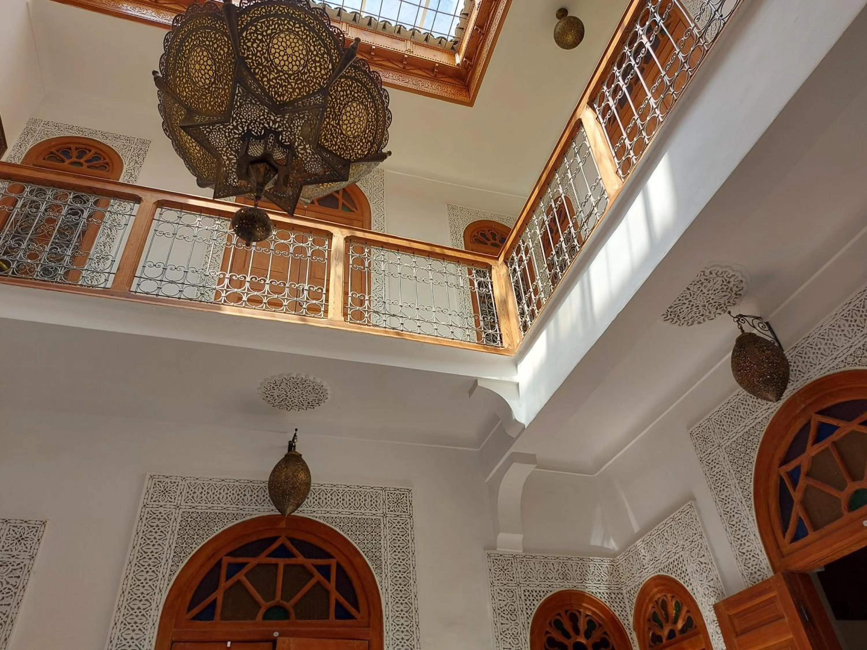 Decorative detail in Dar Hayati