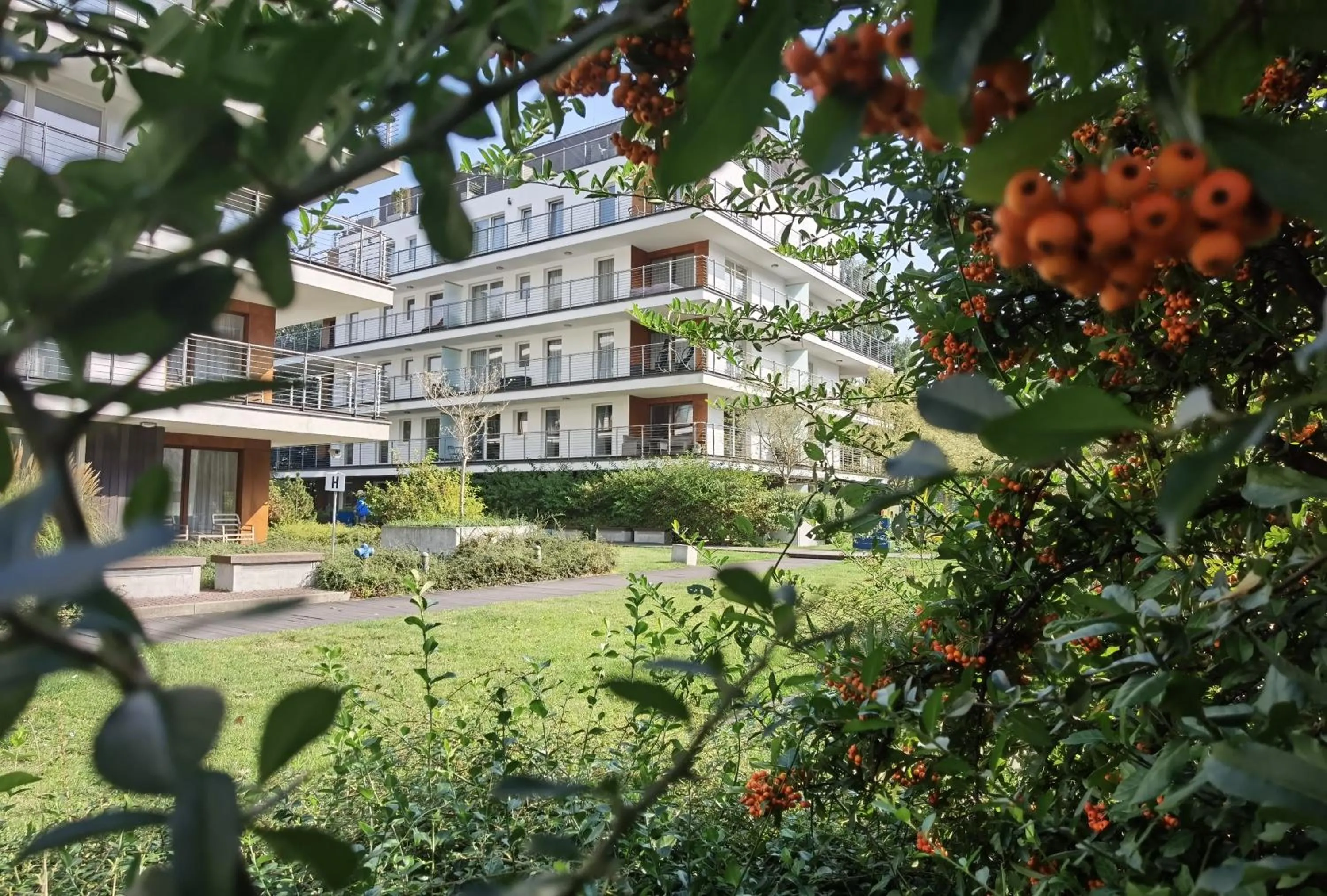 Garden in Golden Tulip Międzyzdroje Residence