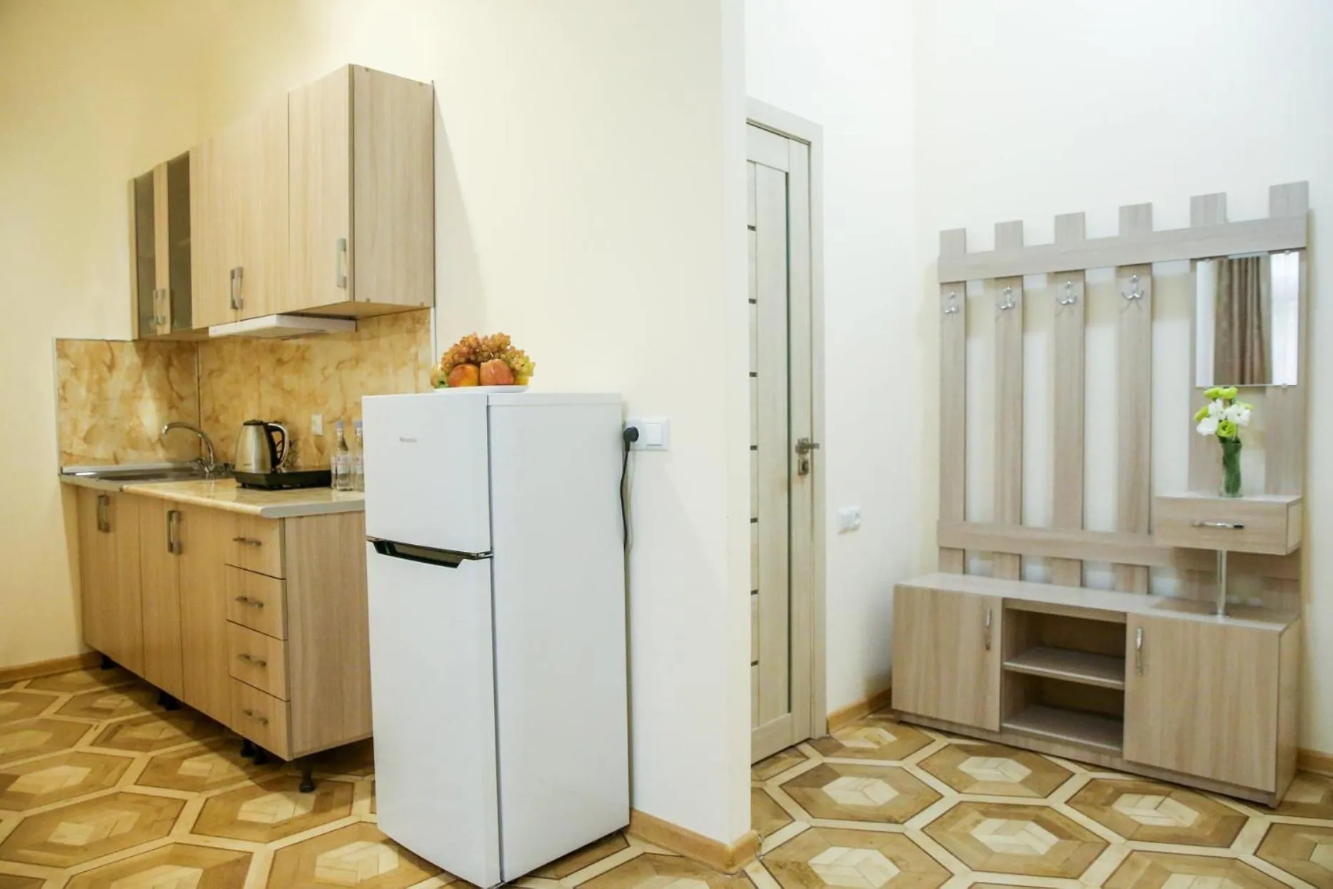 Kitchen or kitchenette in Alba Hotel Yerevan