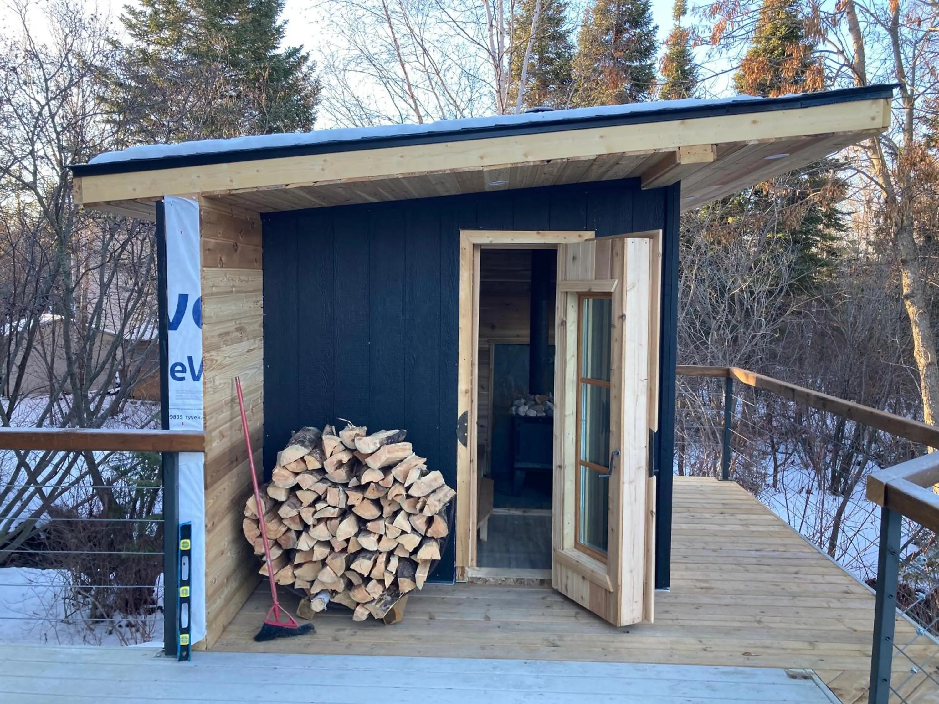 Sauna in Pebble Springs BnB