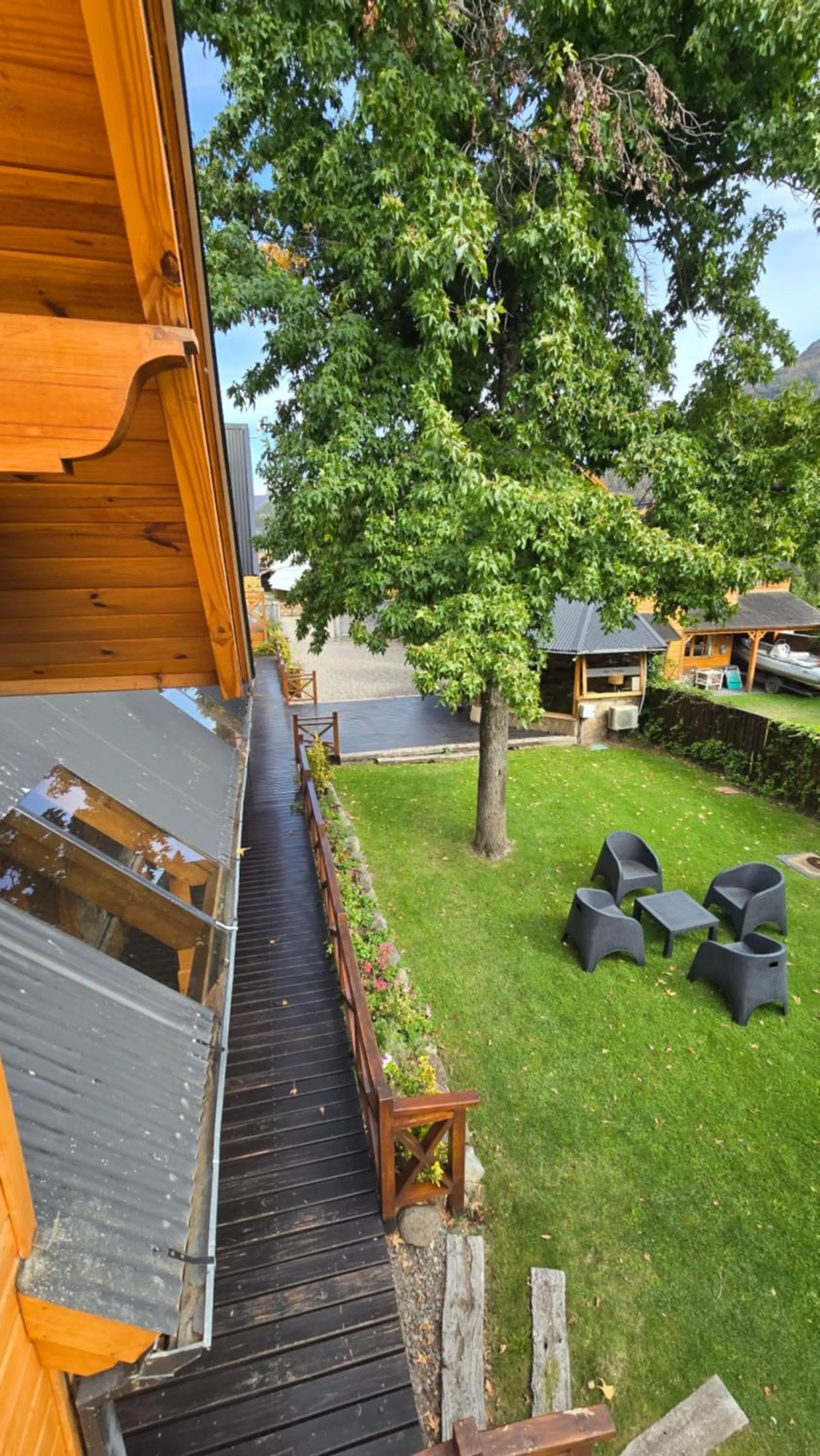 Garden view in Apart Hotel Agua Escondida