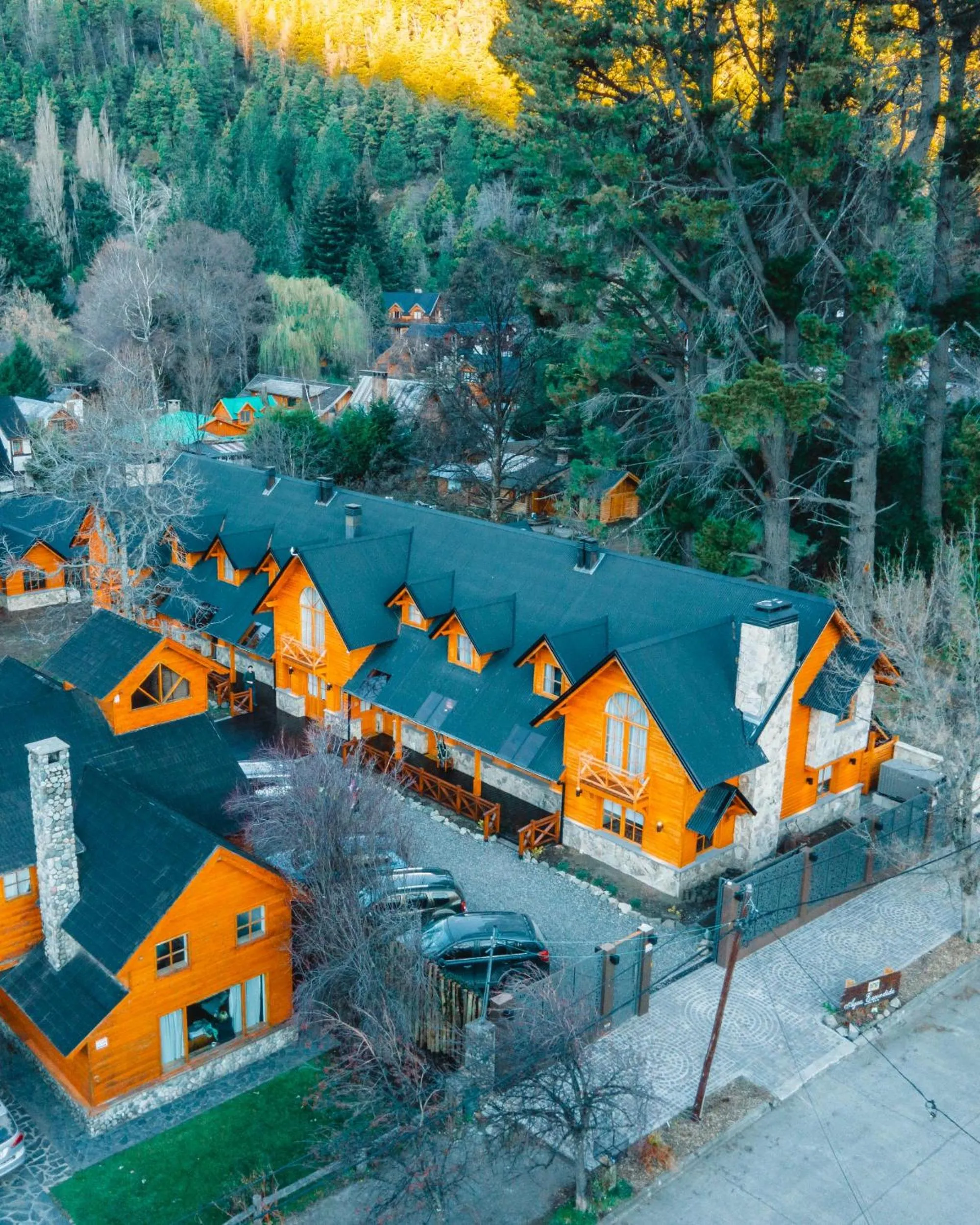 Property building in Apart Hotel Agua Escondida