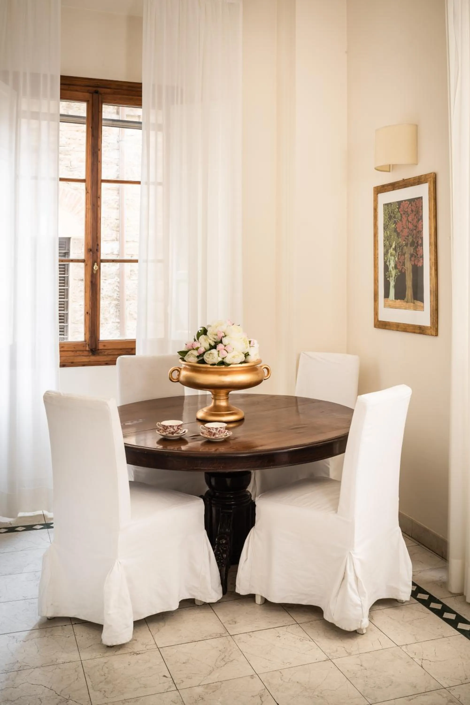 Seating area in AQA Palace