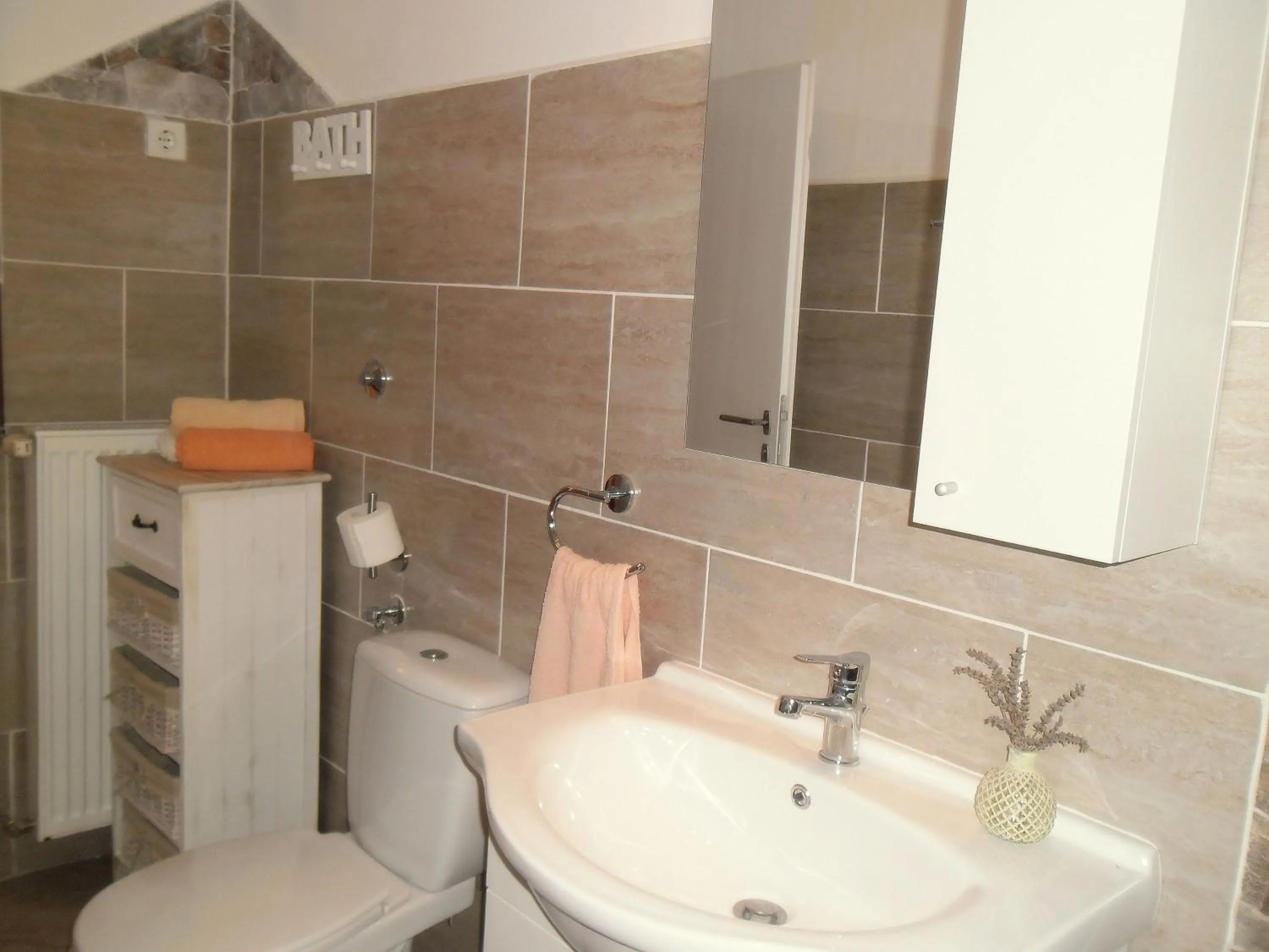 Bathroom in Apartments Kestenovi Dvori