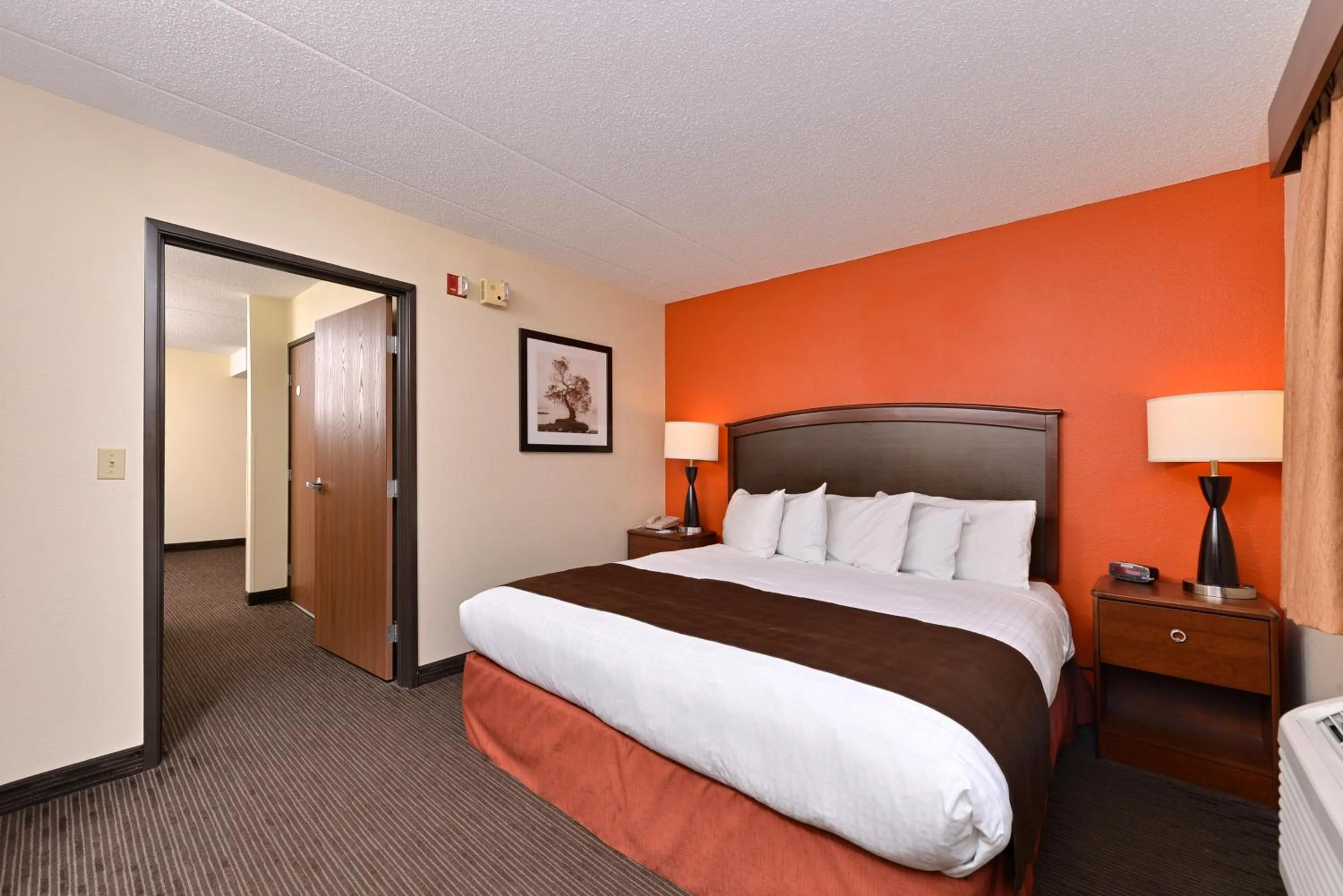 Bedroom, Bed in AmericInn by Wyndham St Cloud MN I-94