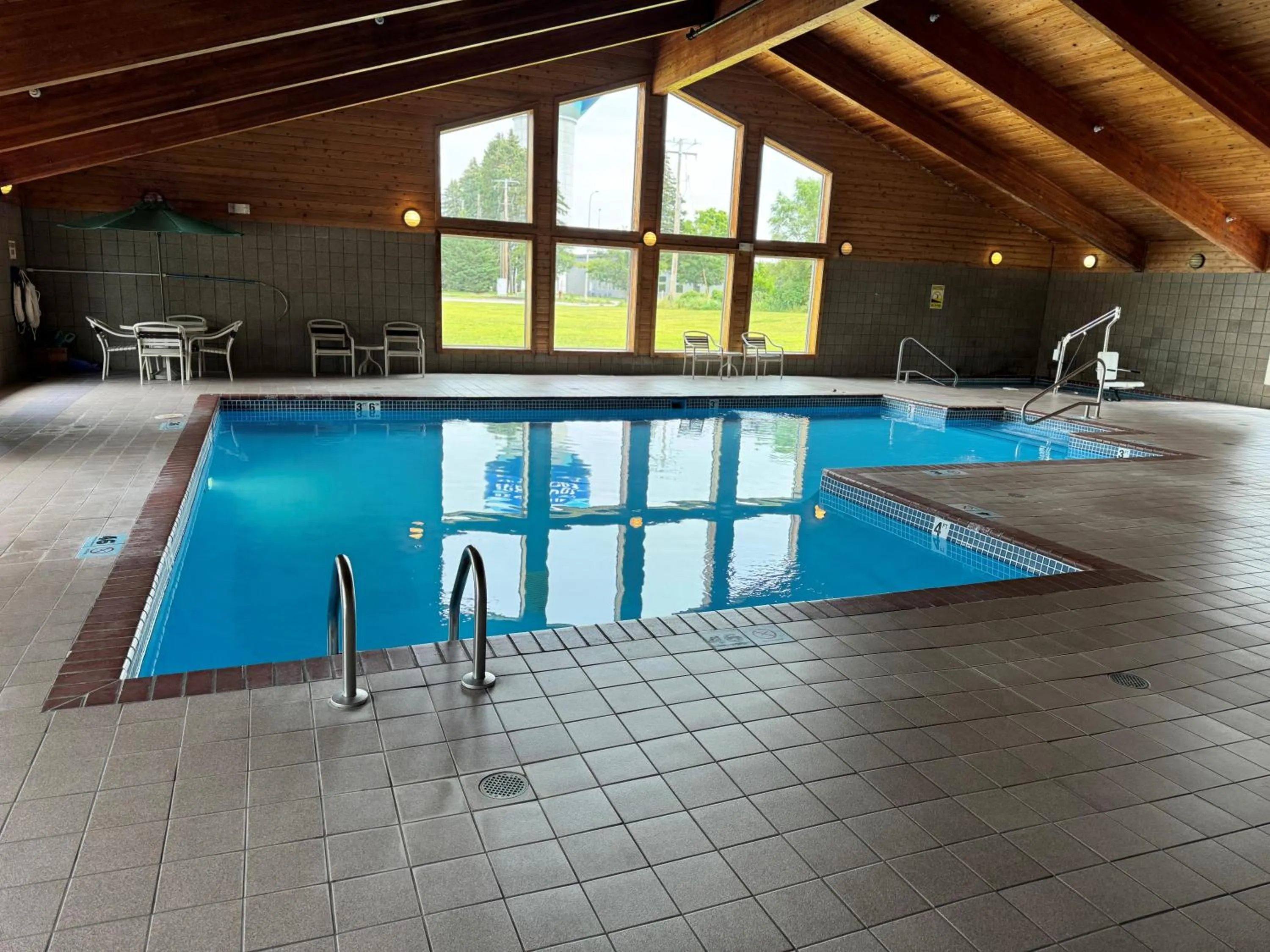 Swimming pool in AmericInn by Wyndham St Cloud MN I-94